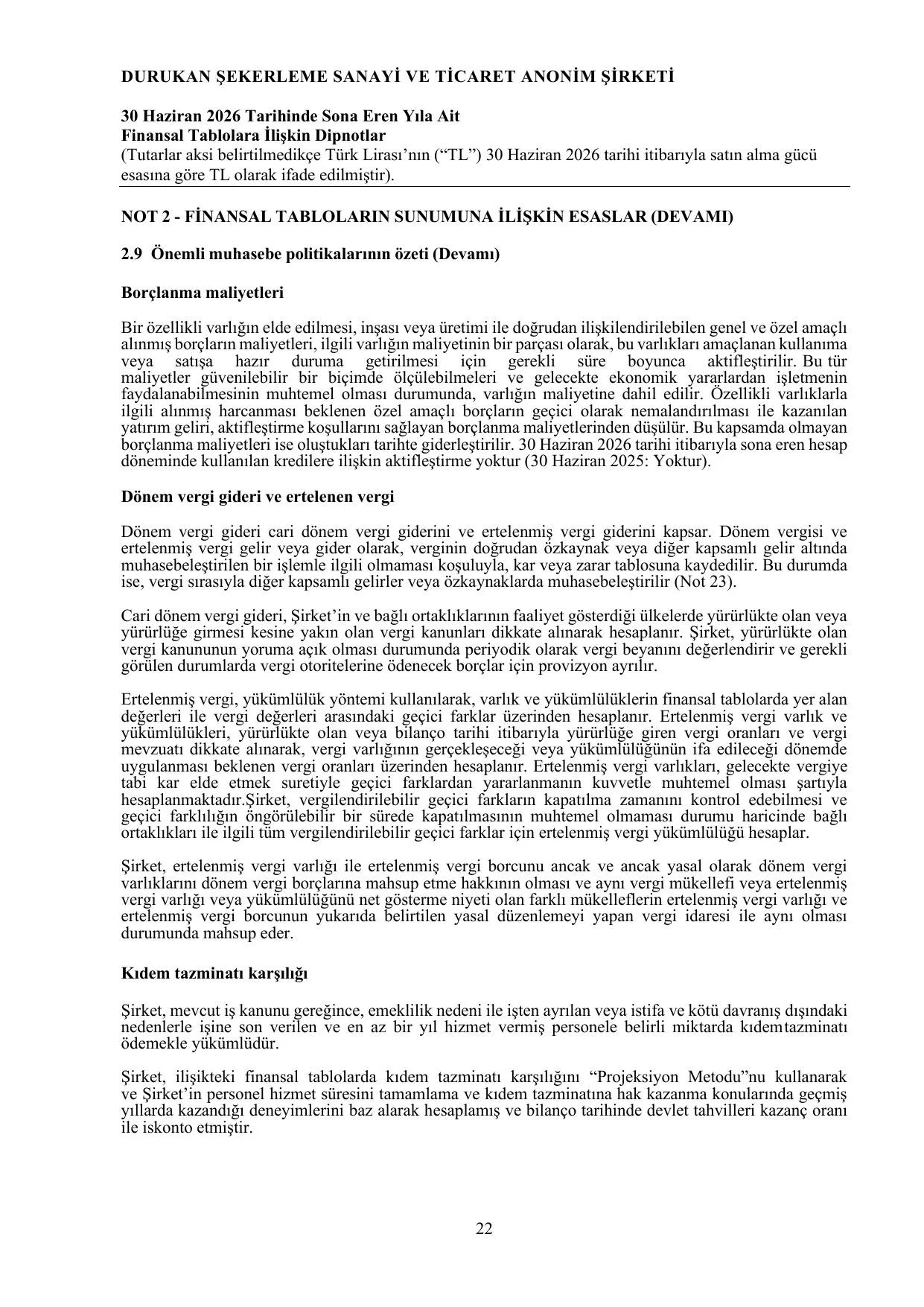 Durukan ลekerleme 30.06.2026 Baฤฤฑmsฤฑz Denetim Raporu.pdf โ sayfa 23