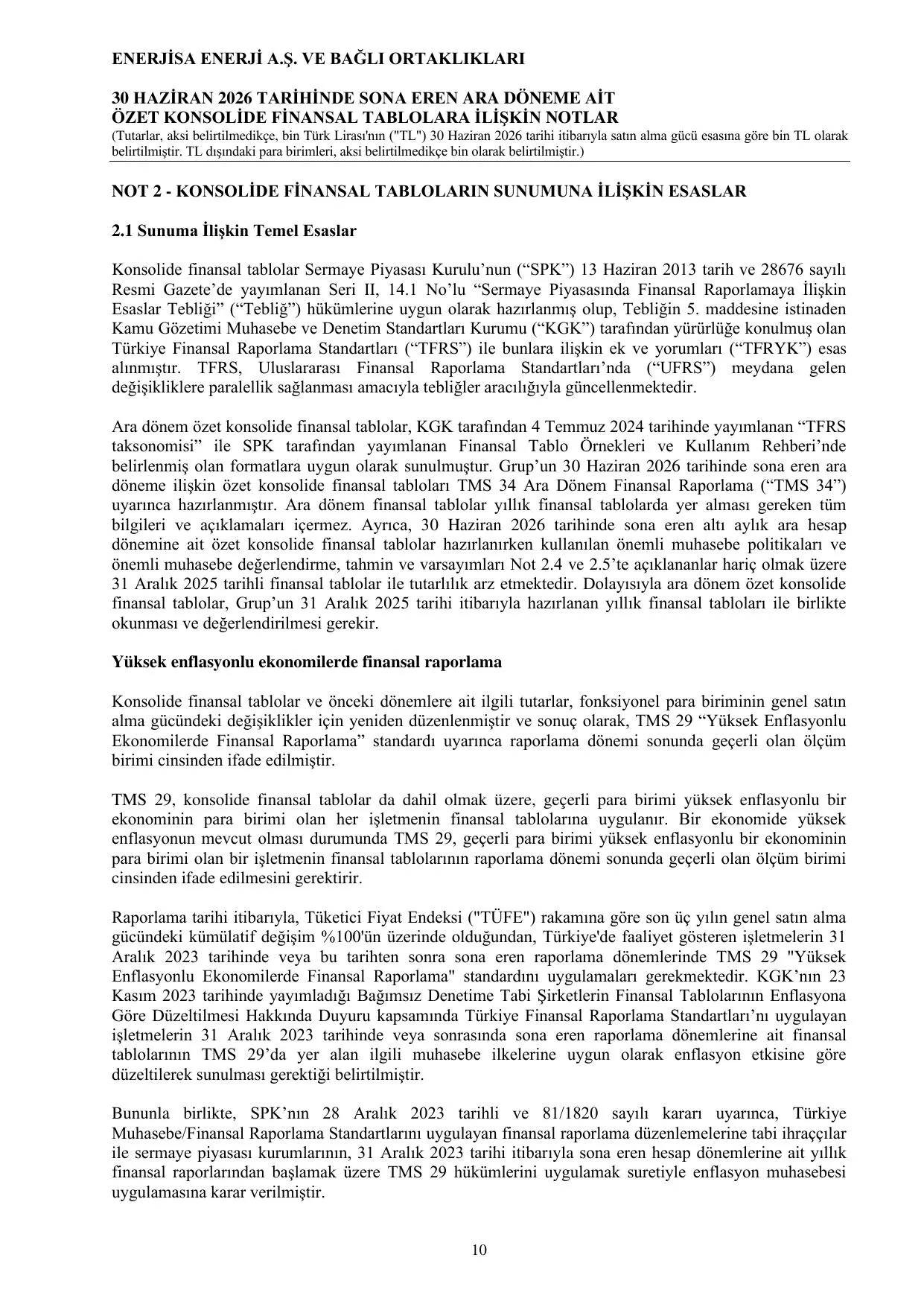 ENJSA 30 Haziran 2026 Konsolide Finansal Tablolar.pdf โ sayfa 14