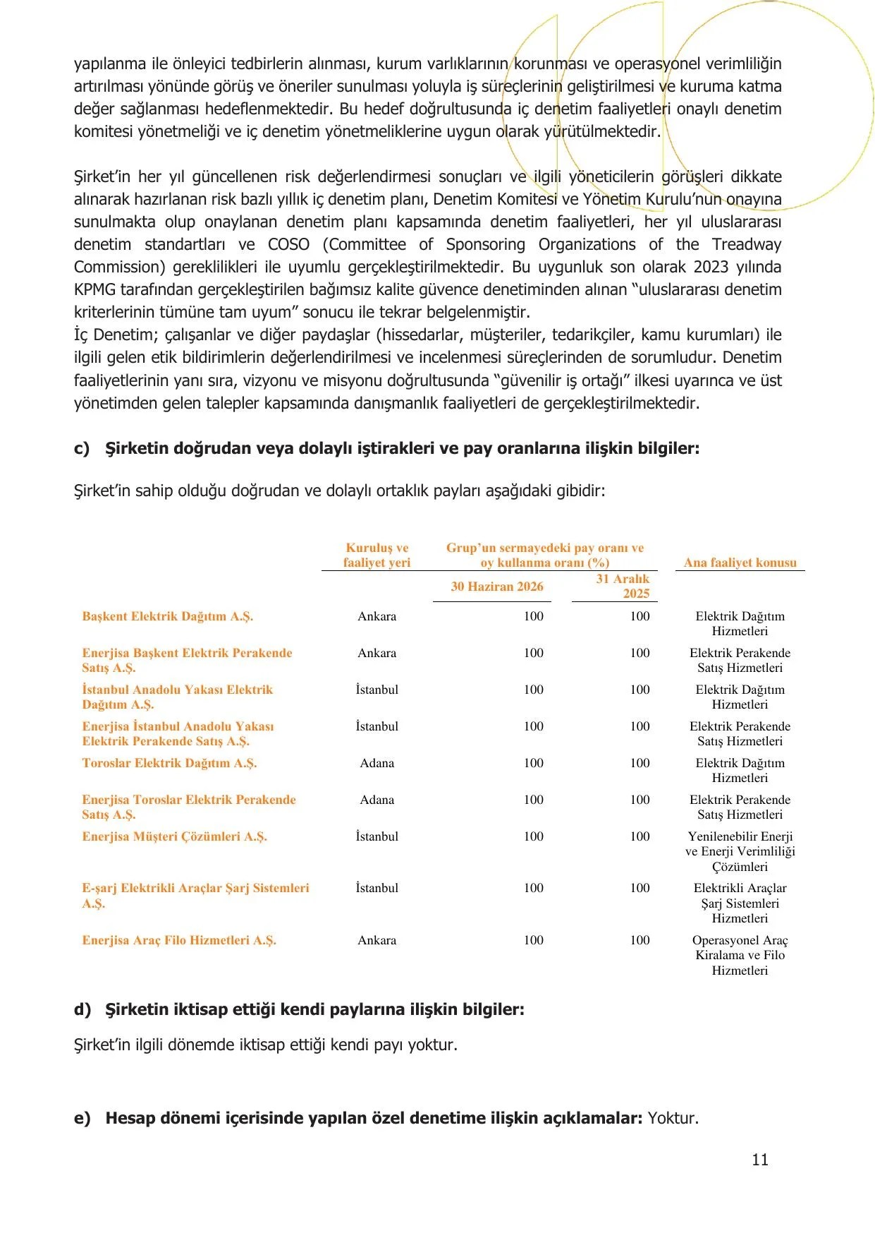 Enerjisa Enerji Aล 30.06.2026 Faaliyet Raporu.pdf โ sayfa 11
