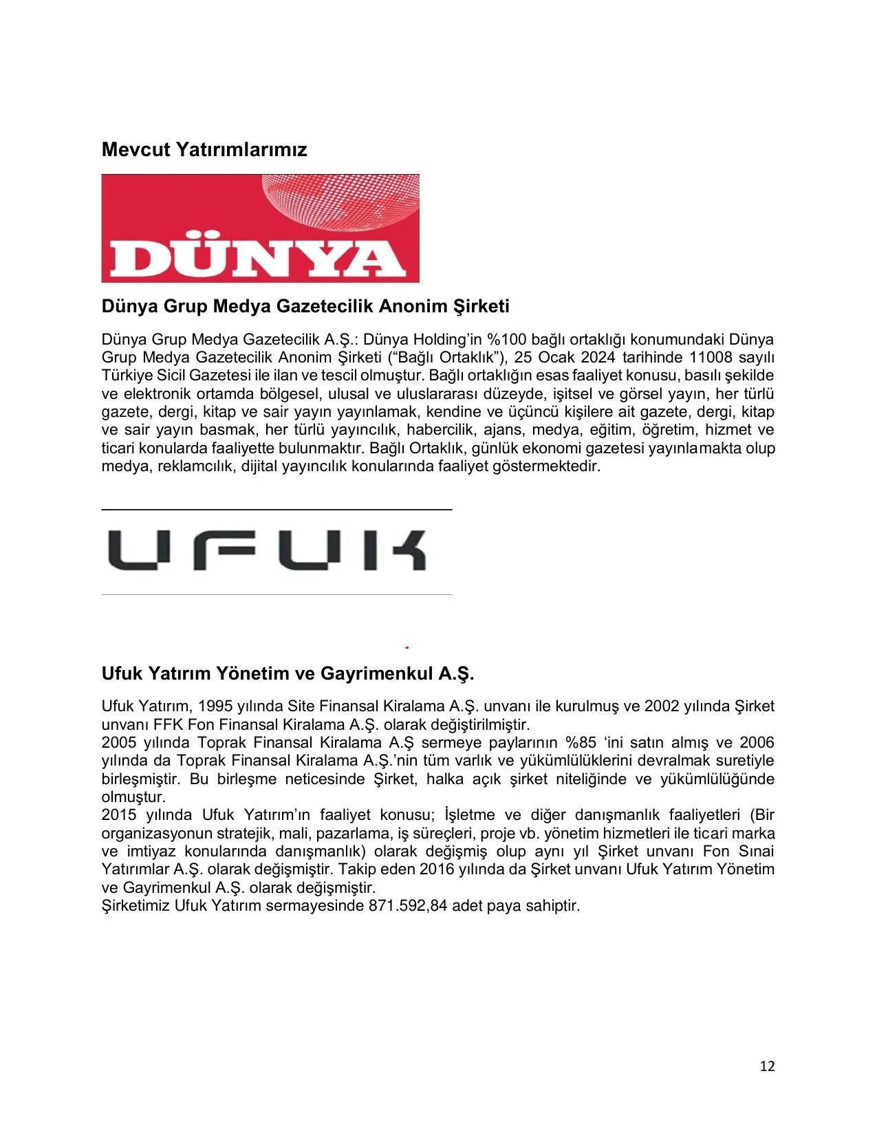 DUNYH 30062026 Faaliyet Raporu.pdf — sayfa 13