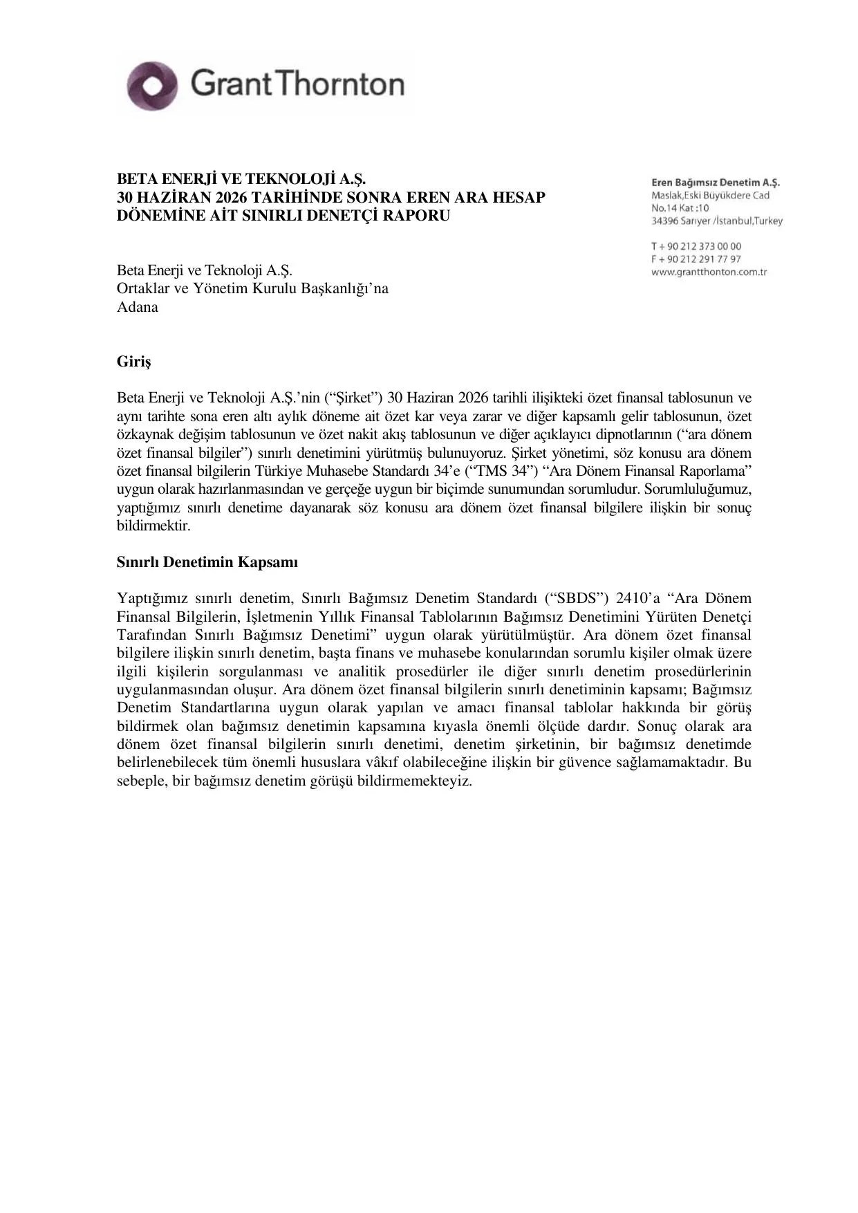 Beta Enerji Mali Tablo 30.06.2026.pdf โ sayfa 2