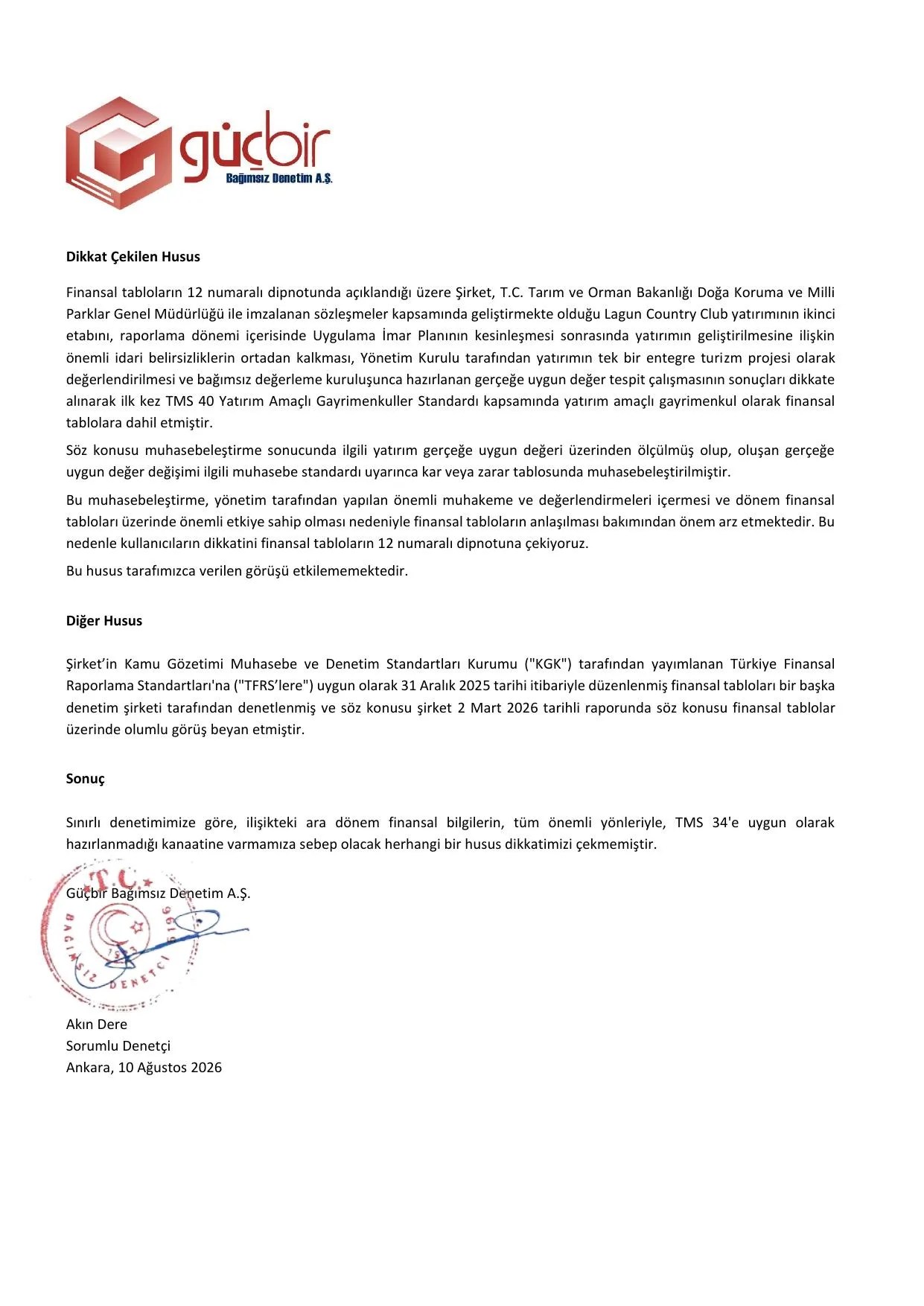 Z GYO_Finansal Rapor 30.06.2026 .pdf — sayfa 3