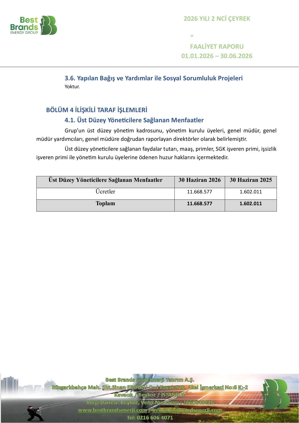 Best Faaliyet Raporu 2026 2 nci QRT.pdf — sayfa 28