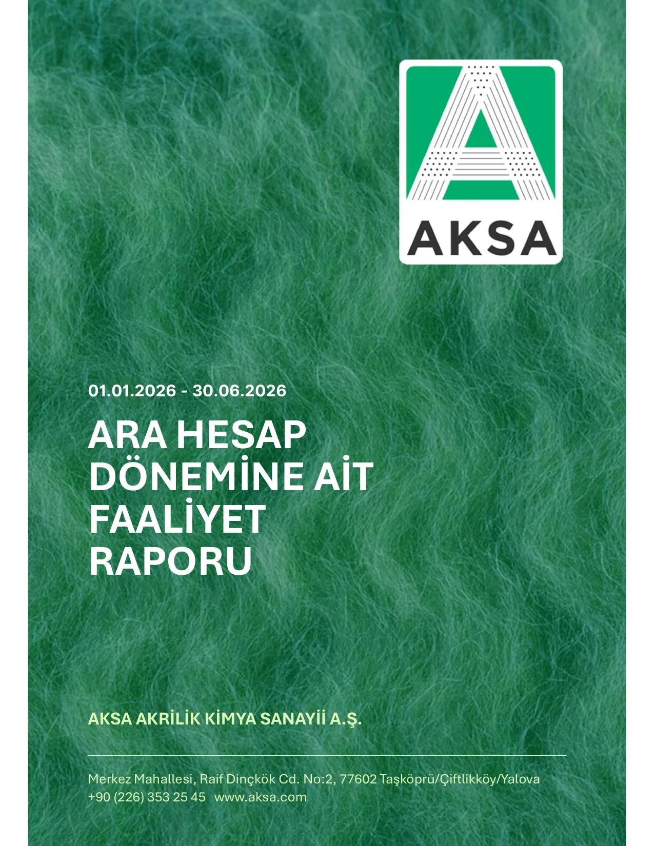 Ara Dรถnem Faaliyet Raporu Q2 2026.pdf โ sayfa 1