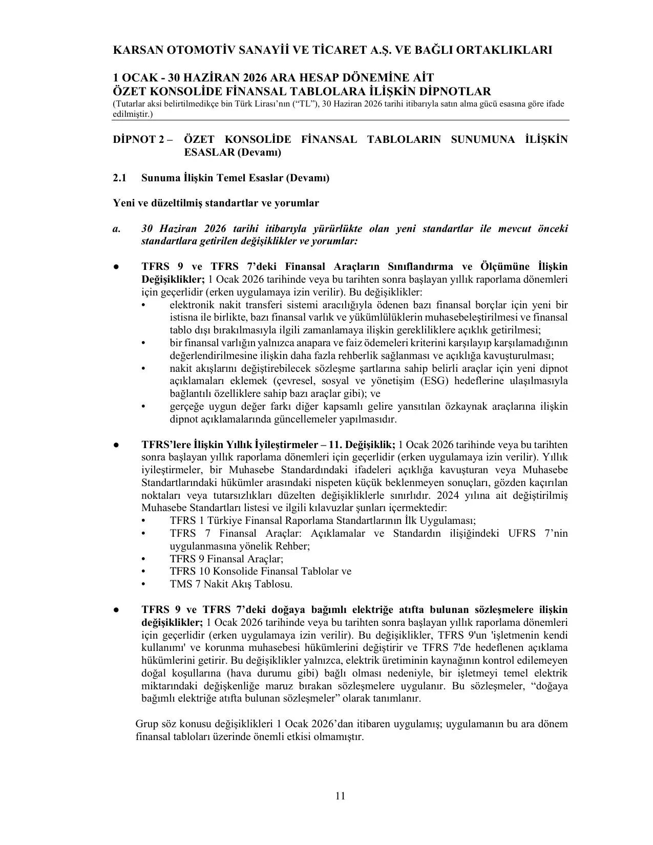 Karsan Otomotiv Finansal Rapor.pdf โ sayfa 14