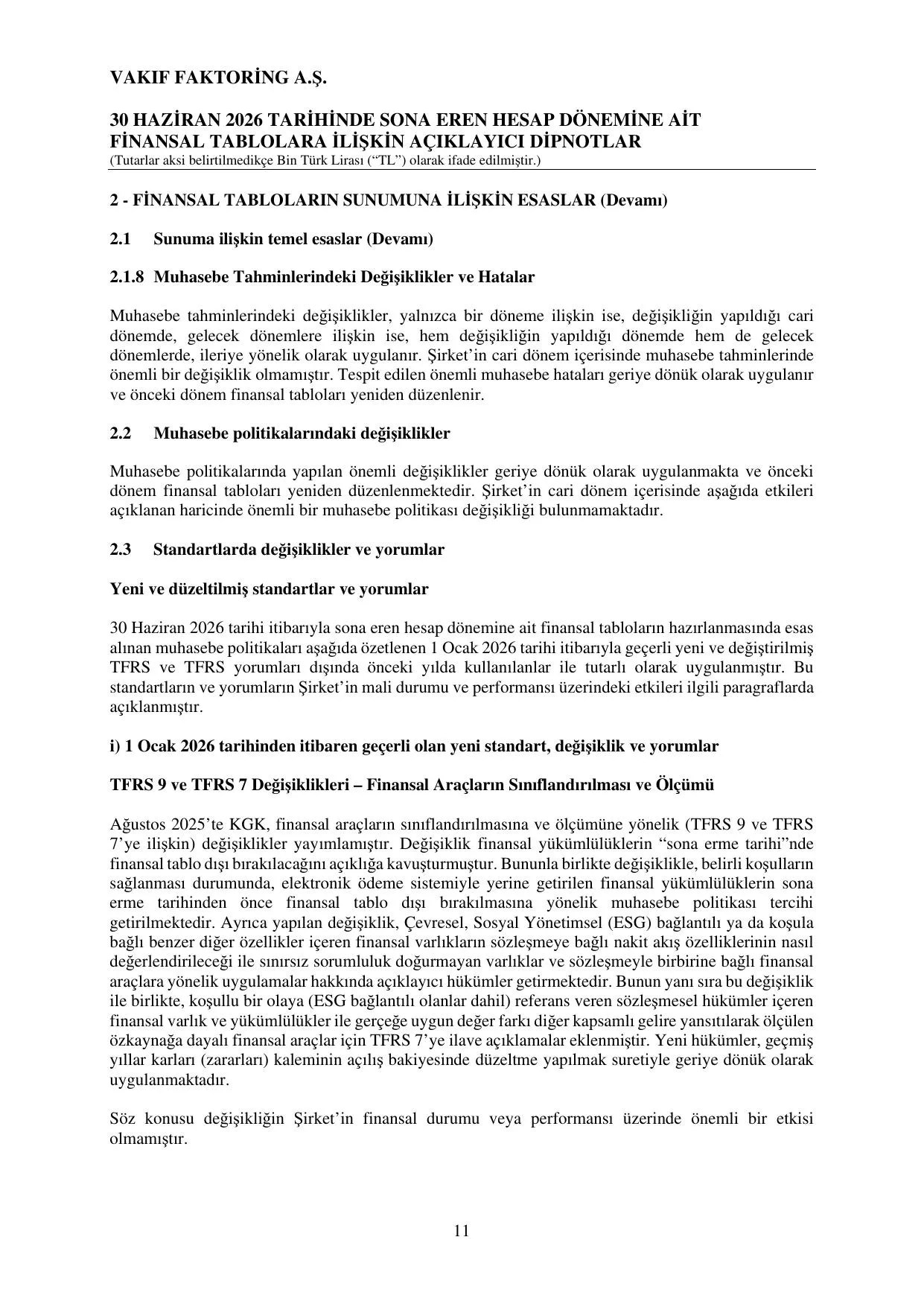 Vakฤฑf Faktoring - BDDK Raporu 30.06.2026.pdf โ sayfa 14
