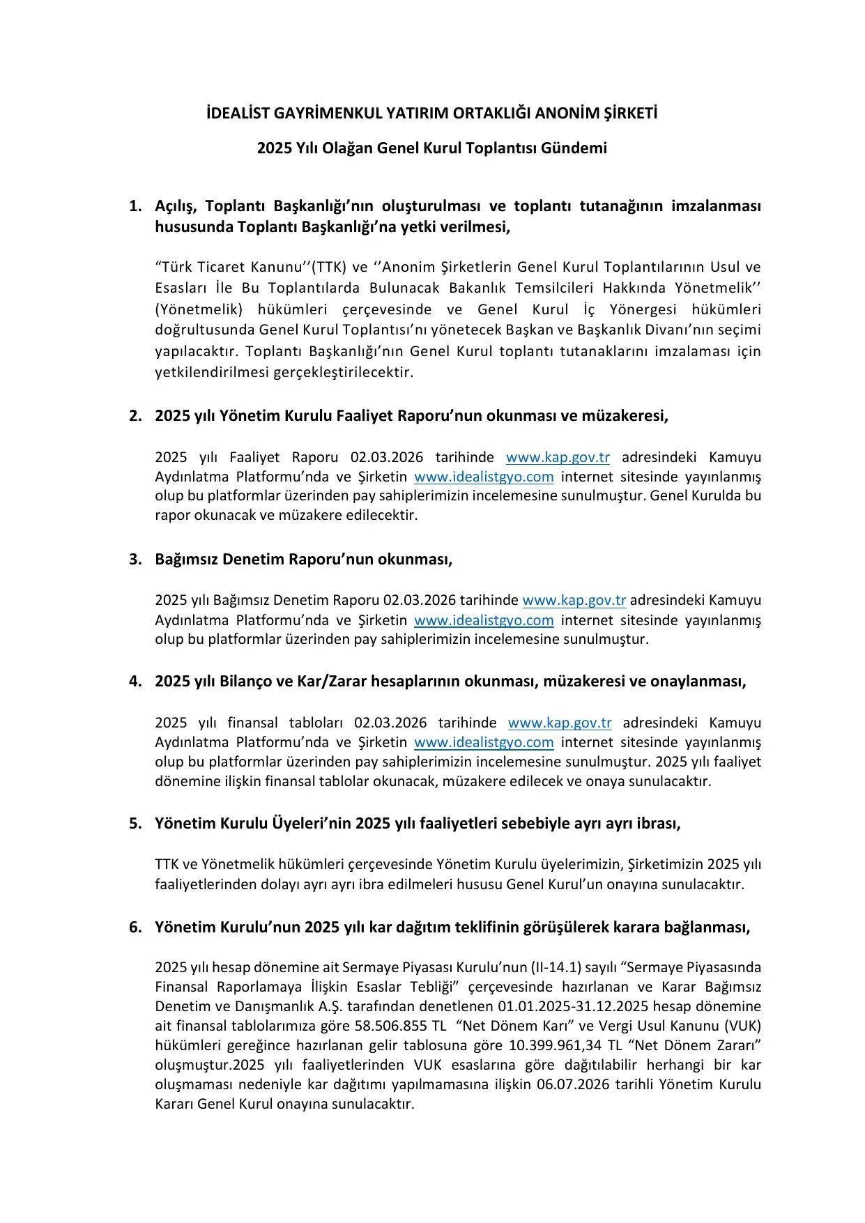 2025 YILI GÜNDEM MADDELERİ AÇIKLAMALI.pdf — sayfa 1