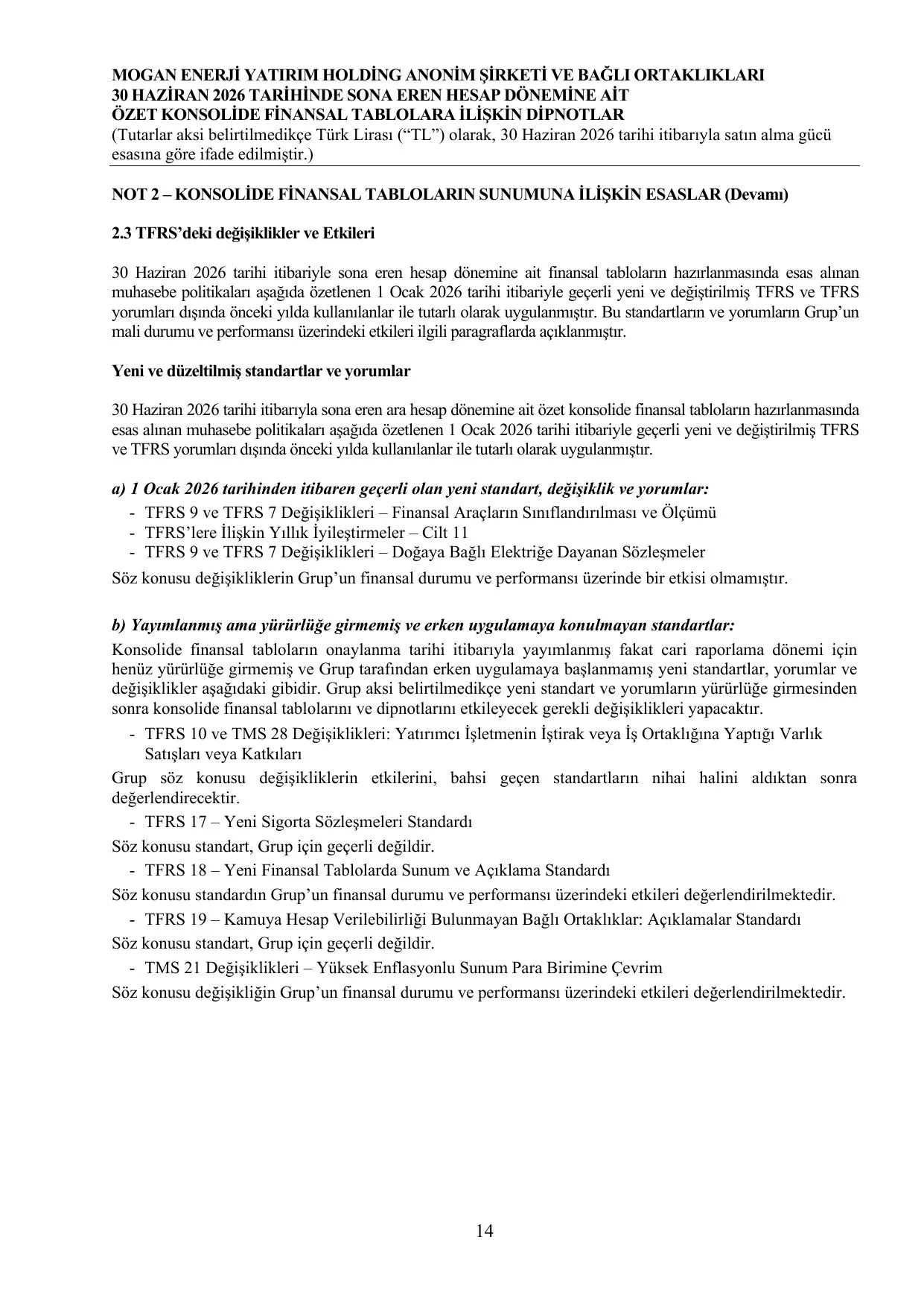 Mogan Enerji SPK Bağımsız Denetçi Raporu 30.06.2026.pdf — sayfa 17