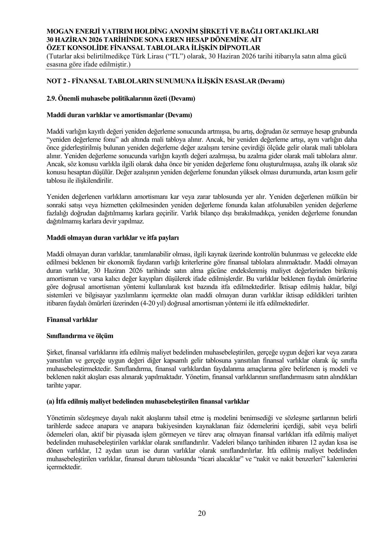 Mogan Enerji SPK Baฤฤฑmsฤฑz Denetรงi Raporu 30.06.2026.pdf โ sayfa 23