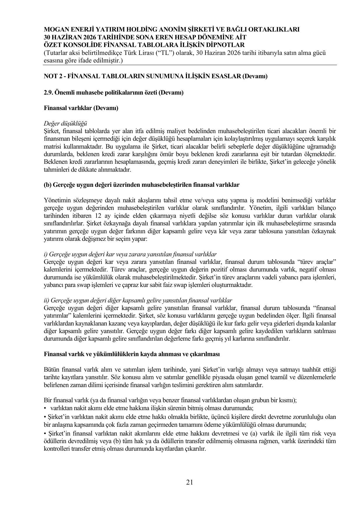 Mogan Enerji SPK Baฤฤฑmsฤฑz Denetรงi Raporu 30.06.2026.pdf โ sayfa 24