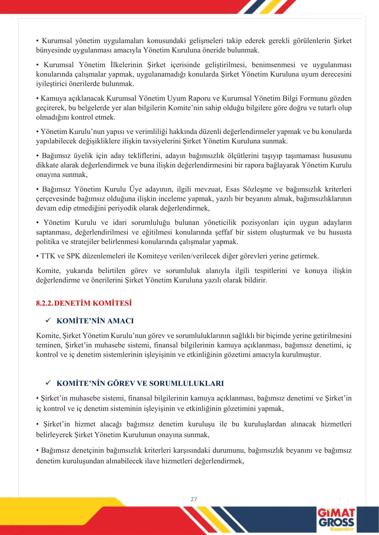 Gimat Maฤazacฤฑlฤฑk 01.01.2026-30.06.2026 Ara Dรถnem Faaliyet Raporu.pdf โ sayfa 28