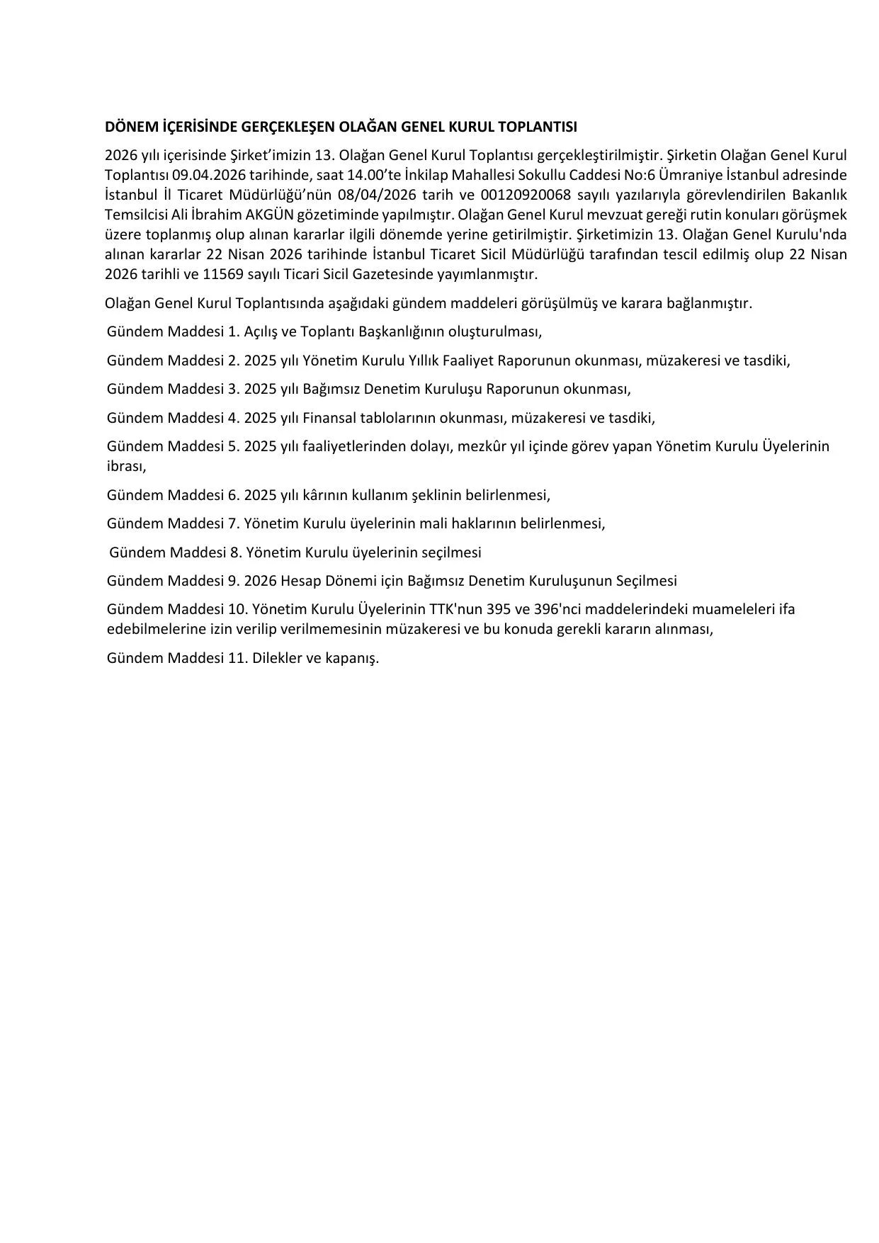 TF Varlık Kiralama 2026-Q2 Faaliyet Raporu.pdf — sayfa 12