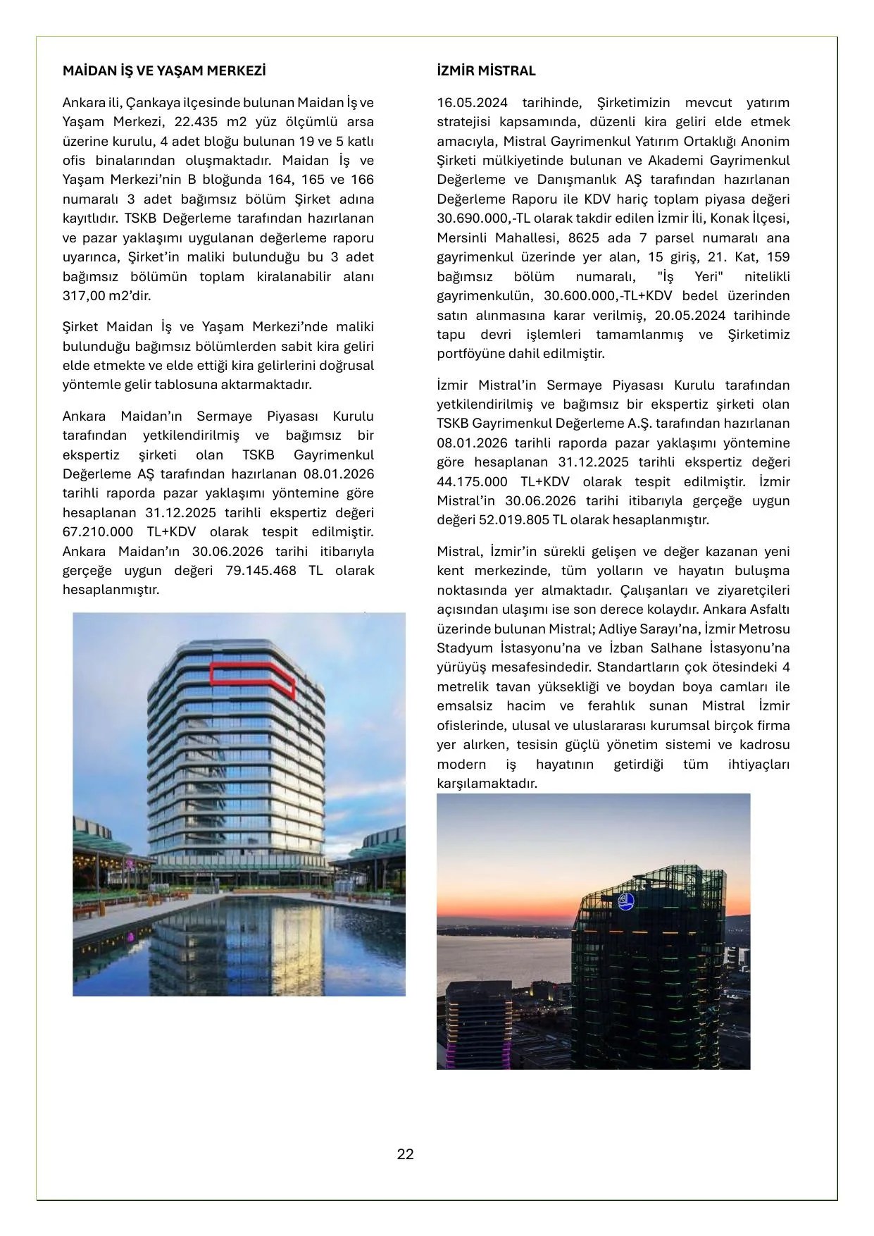 MHR GYO_30.06.2026 Tarihli Faaliyet Raporu.pdf โ sayfa 22