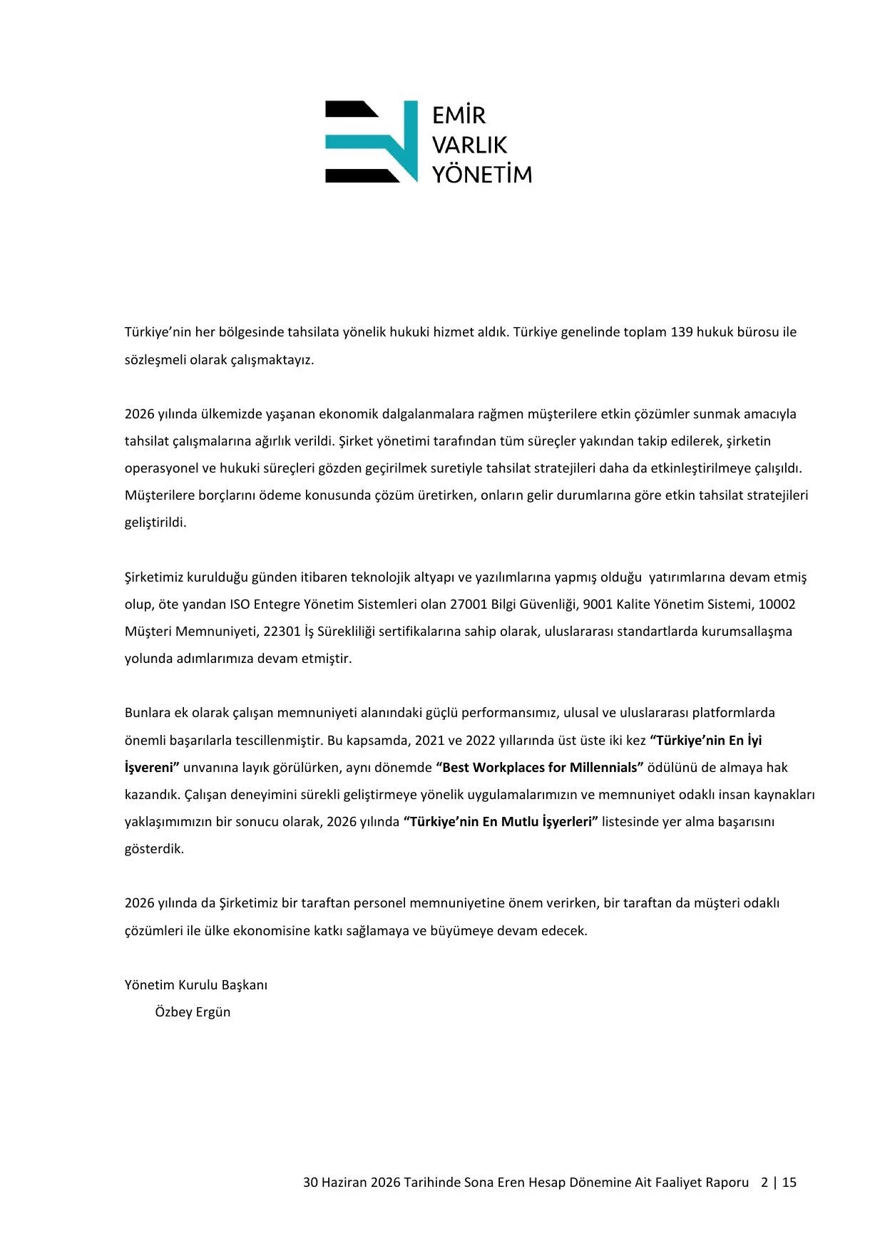 Emir Varlik Faaliyet Raporu _30.06.2026.pdf — sayfa 6