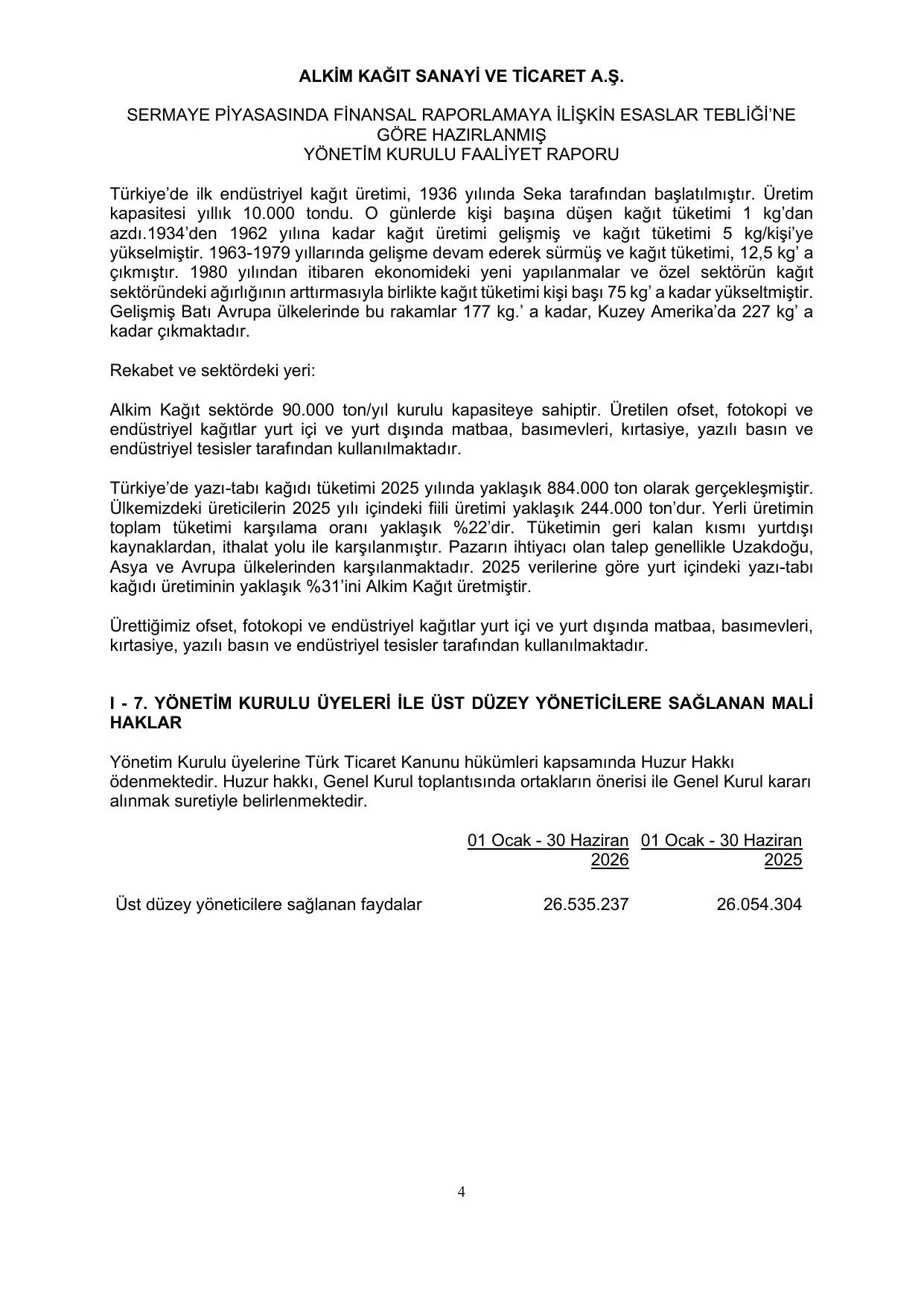 Alkim Kağıt YK Faaliyet Raporu 30 06 2026.pdf — sayfa 4