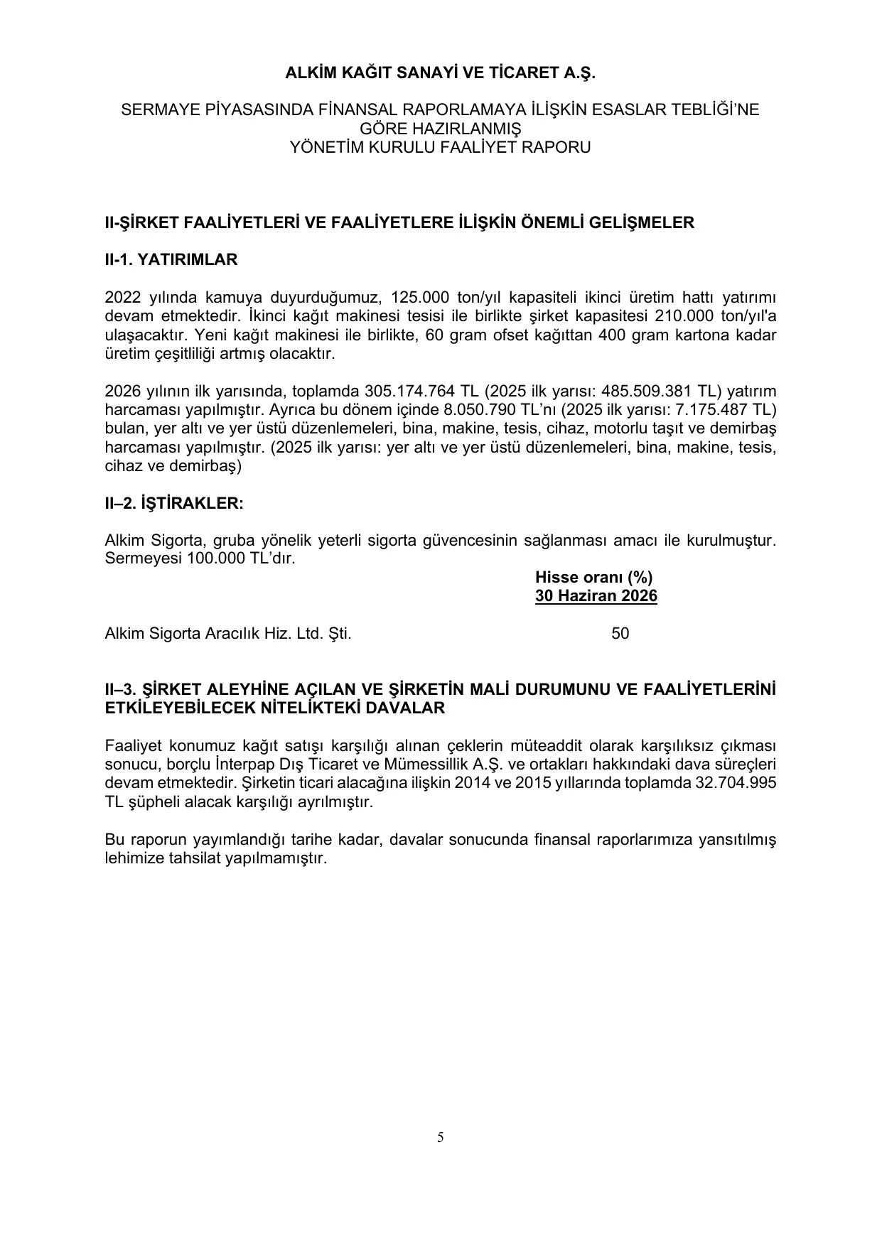 Alkim Kağıt YK Faaliyet Raporu 30 06 2026.pdf — sayfa 5