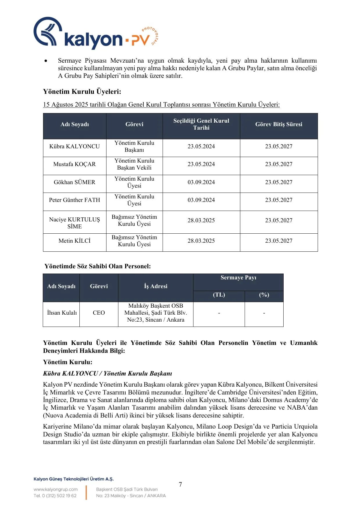 KGTรAล FAALฤฐYET RAPORU_30062026.pdf โ sayfa 7