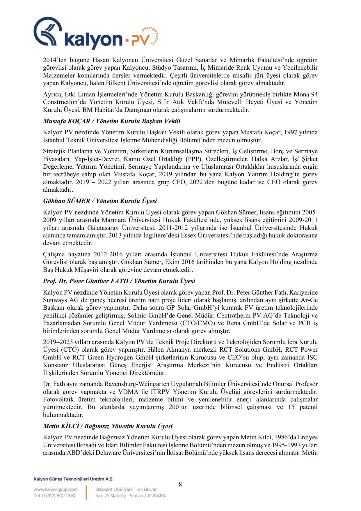 KGTรAล FAALฤฐYET RAPORU_30062026.pdf โ sayfa 8