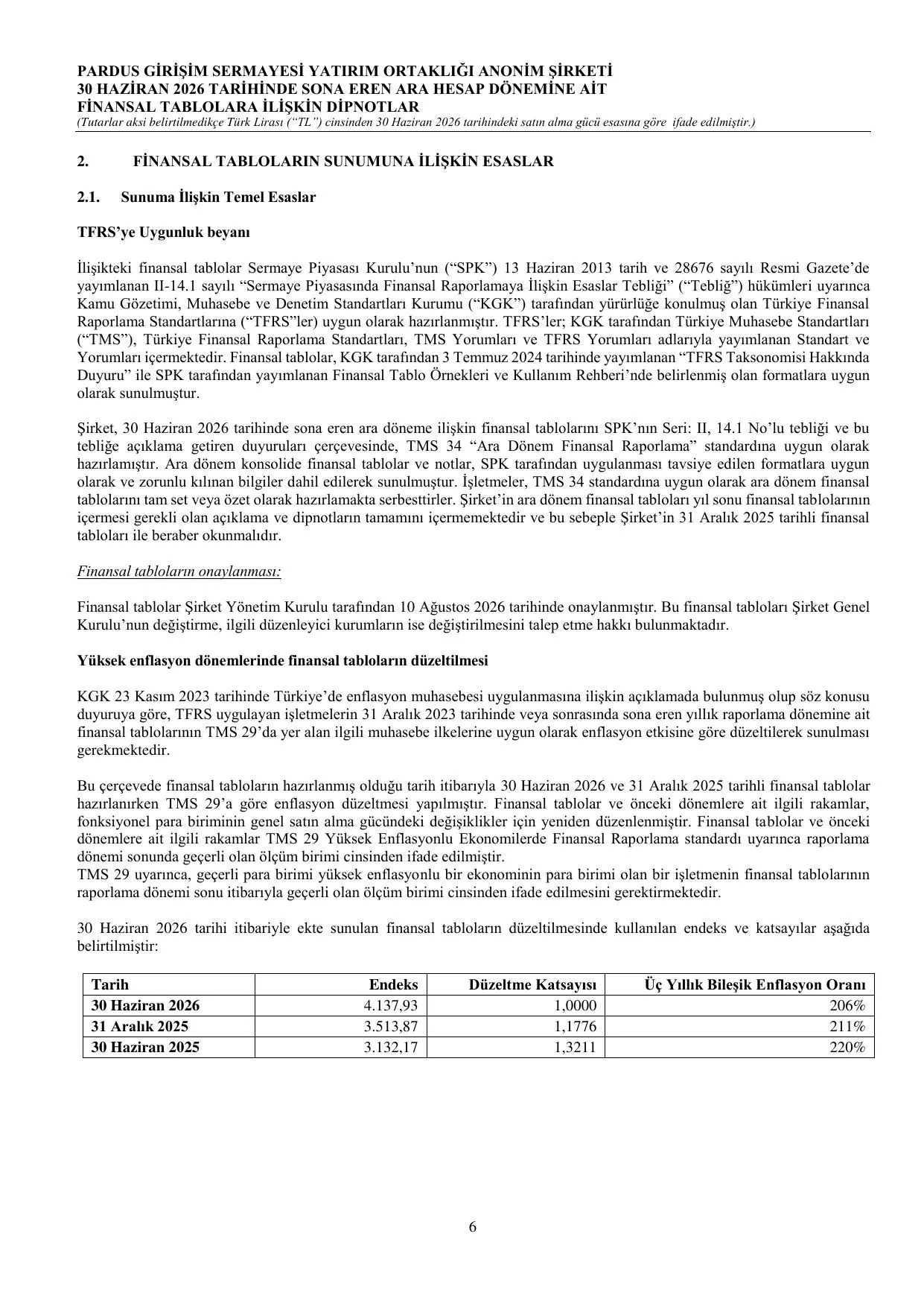 PRDGS Finansal Rapor (30.06.2026).pdf — sayfa 9