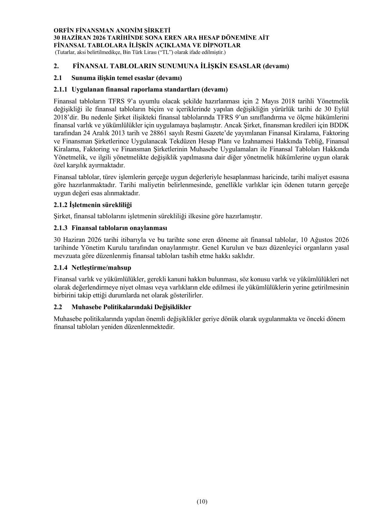 Orfin Finansman 30.06.2026 Finansal Rapor.pdf โ sayfa 14