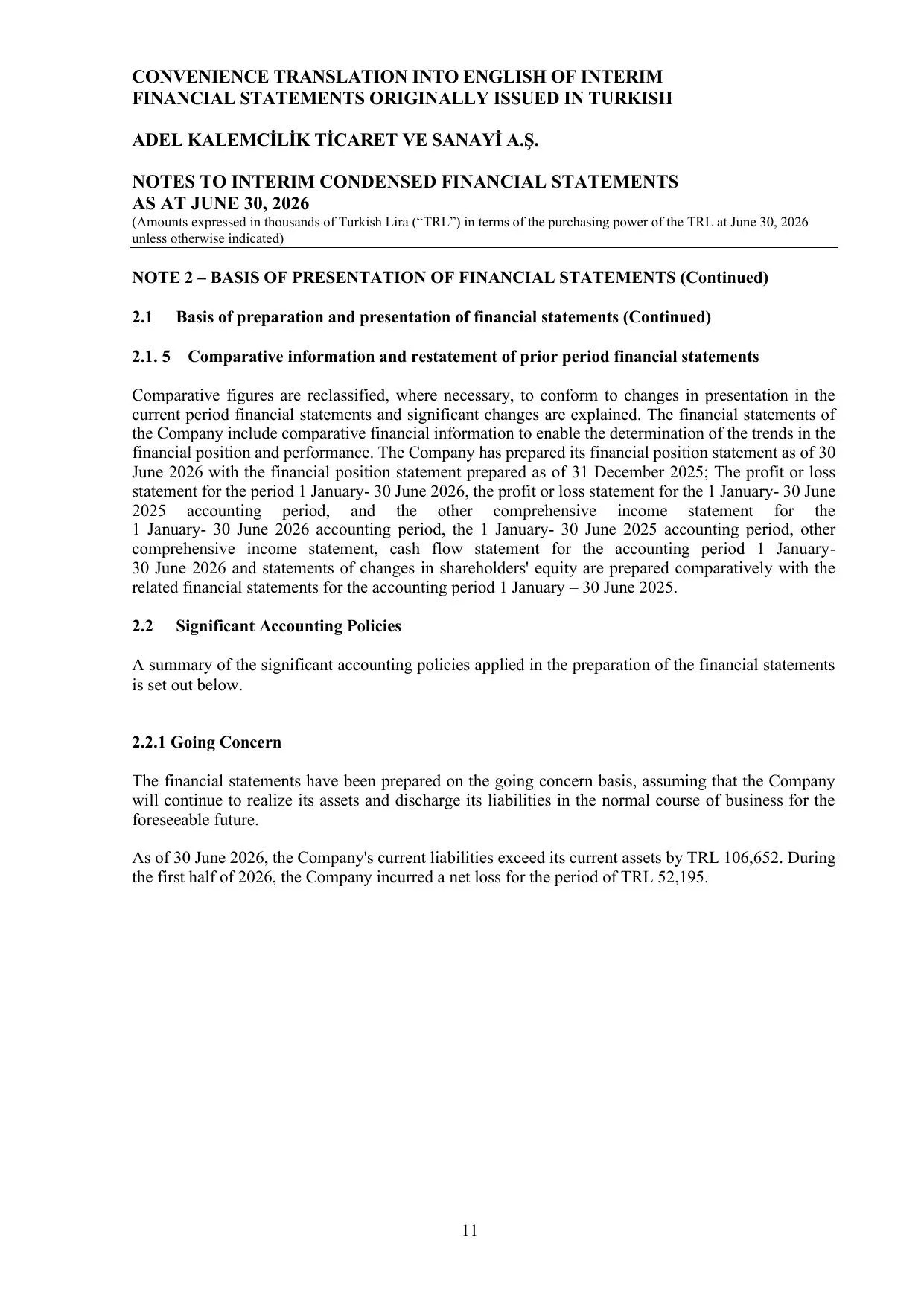 Adel Financial Report 30.06.2026.pdf — sayfa 14