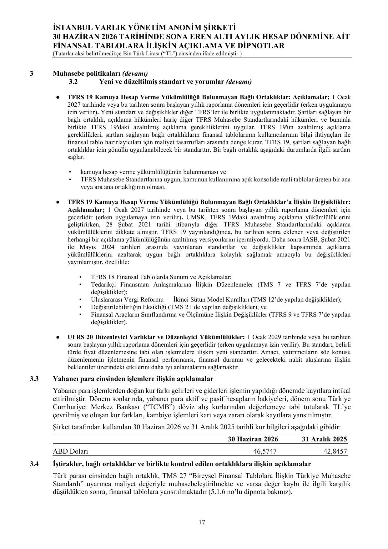ฤฐSTANBUL VARLIK - 30.06.2026 - BDDK.pdf โ sayfa 22