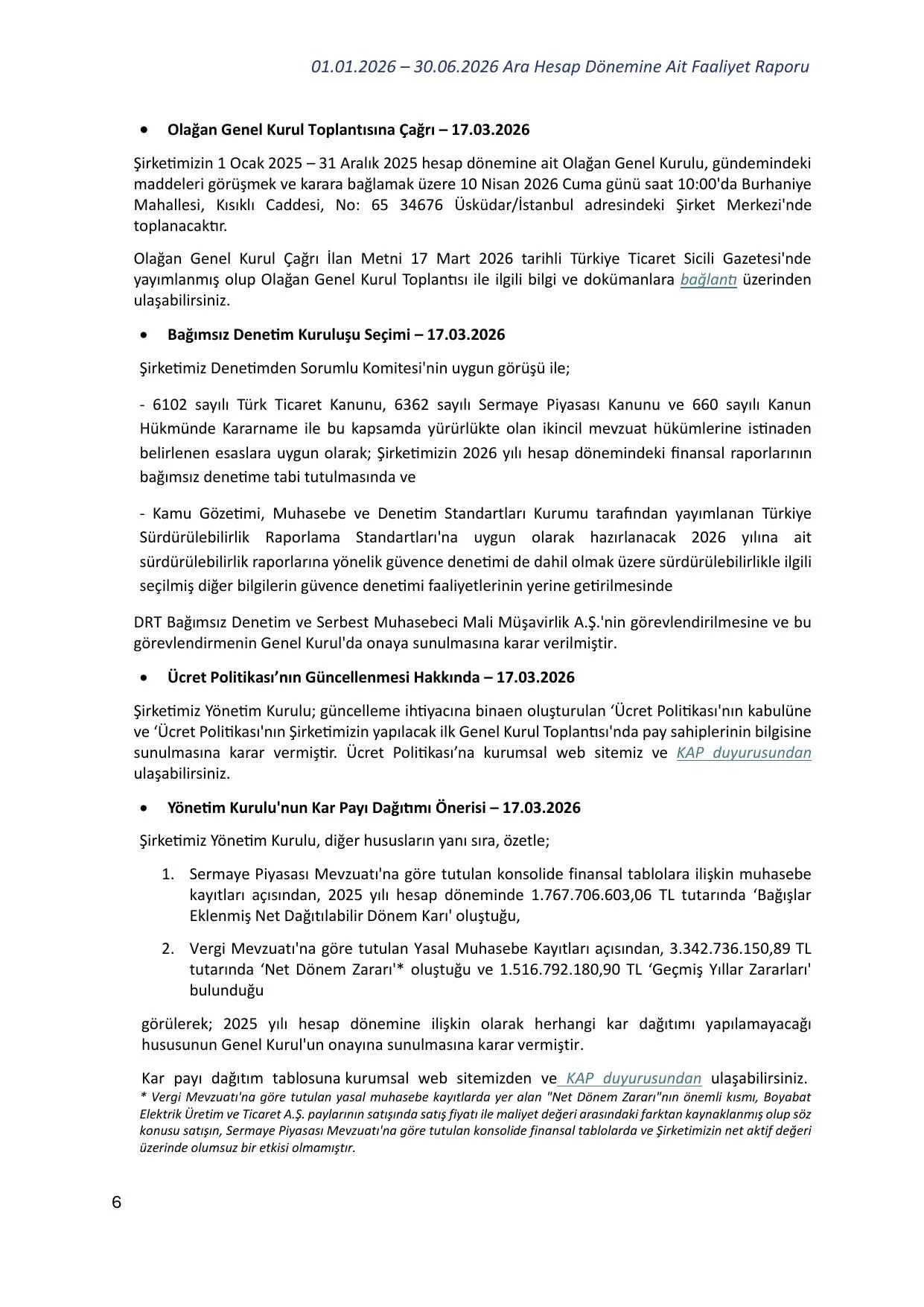 Doğan Holding 2Ç26 Ara Dönem Faaliyet Raporu Final.pdf — sayfa 7