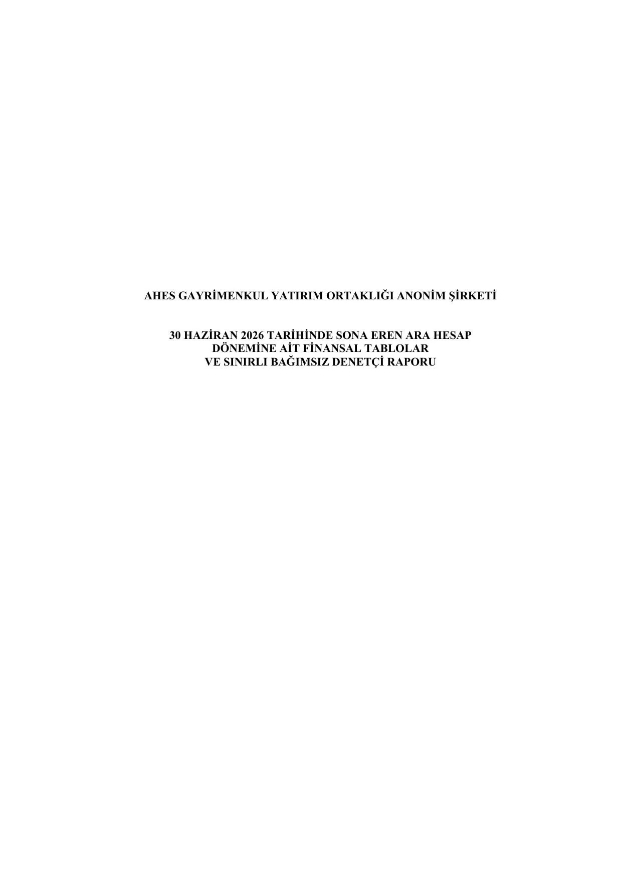 AHES GYO SPK Rapor 30.06.2026.pdf โ sayfa 1