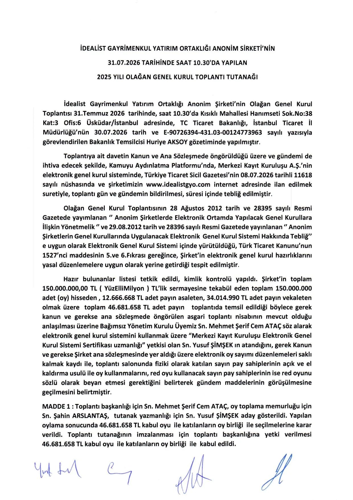 31.07.2026 Genel Kurul Topantฤฑ Tutanaฤฤฑ.pdf โ sayfa 1