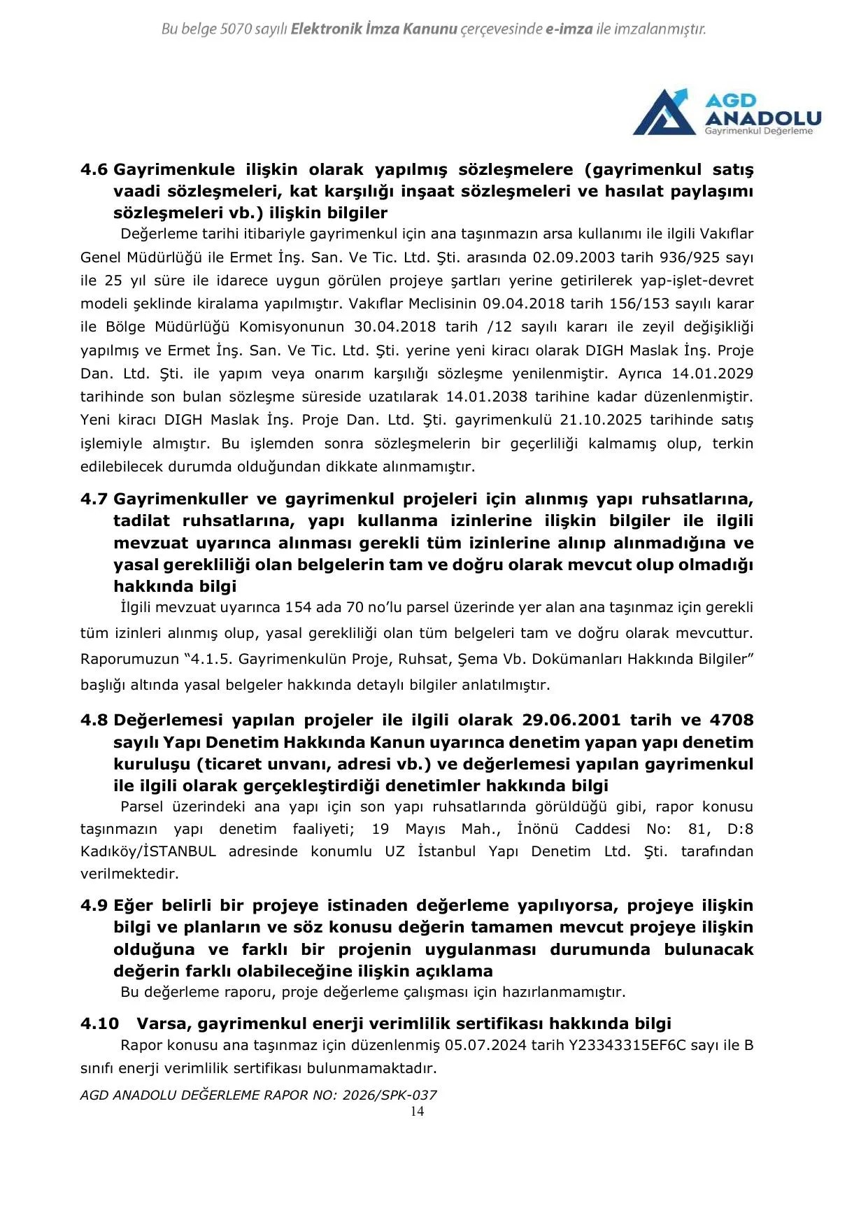 PEKER GYO_2026_037_SARIYER_PEKER TOWER MASLAK.pdf — sayfa 14