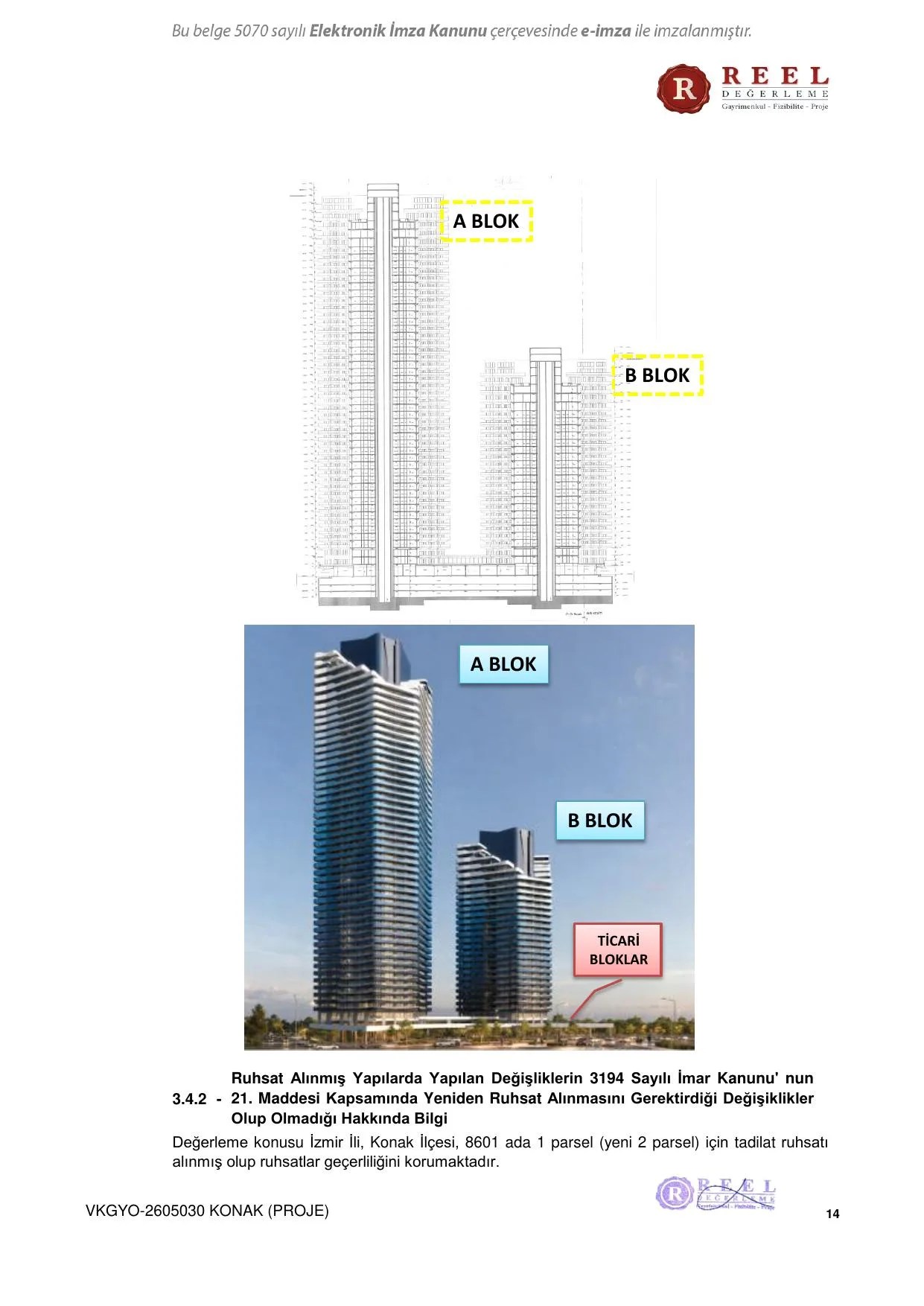 İzmir VYenikonak Projesi 2026 İlk Yarıyıl Değerleme Raporu..pdf — sayfa 14
