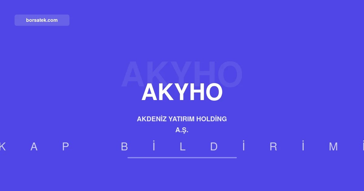 Merkezi Kayฤฑt Kuruluลu 8 ลirkette pay dรถnรผลรผm baลvurusu aldฤฑ Borsatek