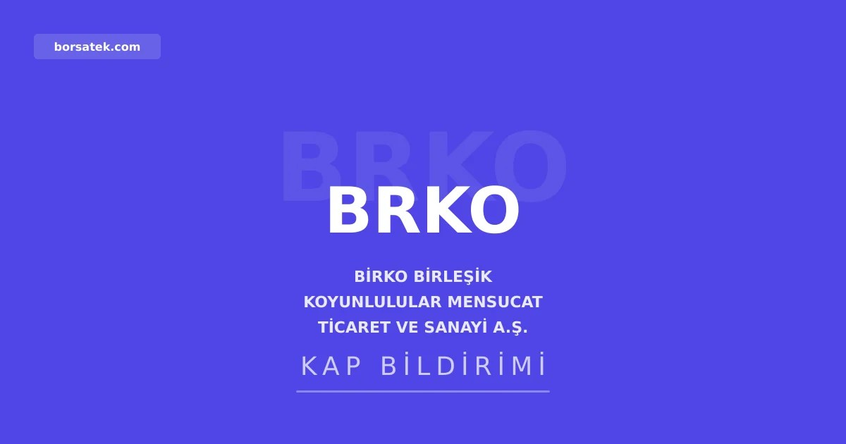 Birko Mensucat, Neva Prestij Yapฤฑ ฤฐnลaat'ฤฑn yรผzde 51 hissesini almak iรงin gรถrรผลmelere baลladฤฑ Borsatek
