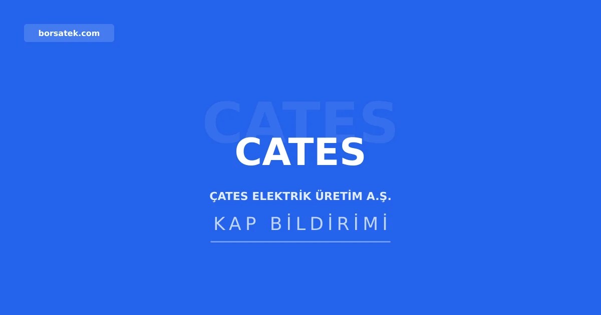 Çates Elektrik Üretim Çankırı'da şube açtı Borsatek