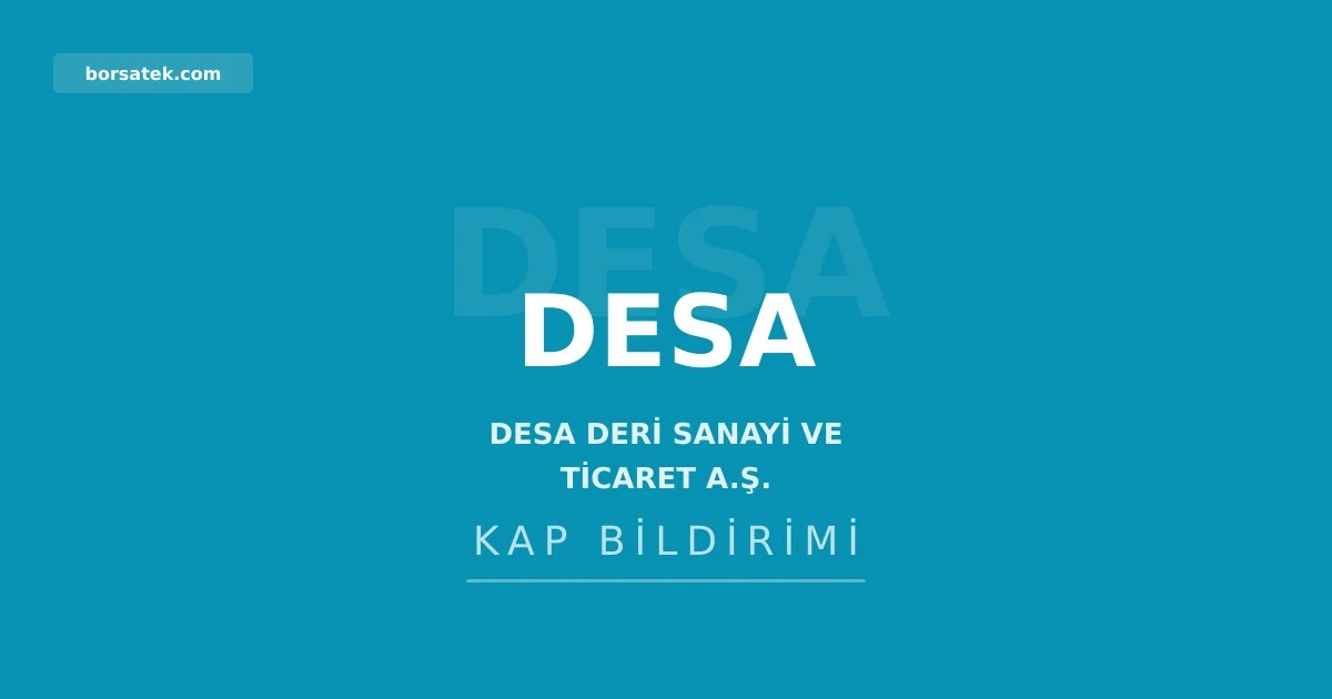 Desa Deri ฤฐzmir'de yeni ลube aรงtฤฑ Borsatek