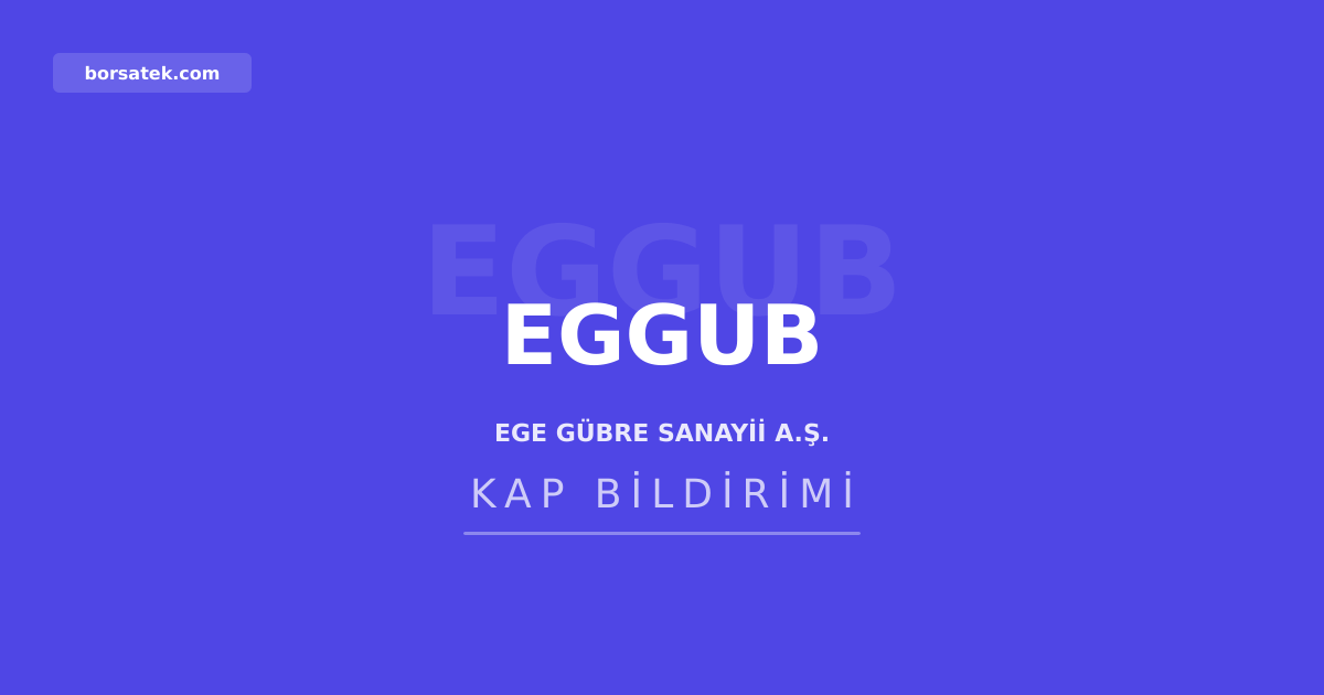 Ege Gübre'nin 6,1 milyon euroluk liman vinci hizmete girdi Borsatek