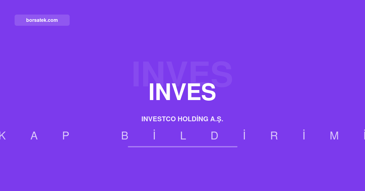 Investco Holding'e yeni genel mรผdรผr atandฤฑ Borsatek