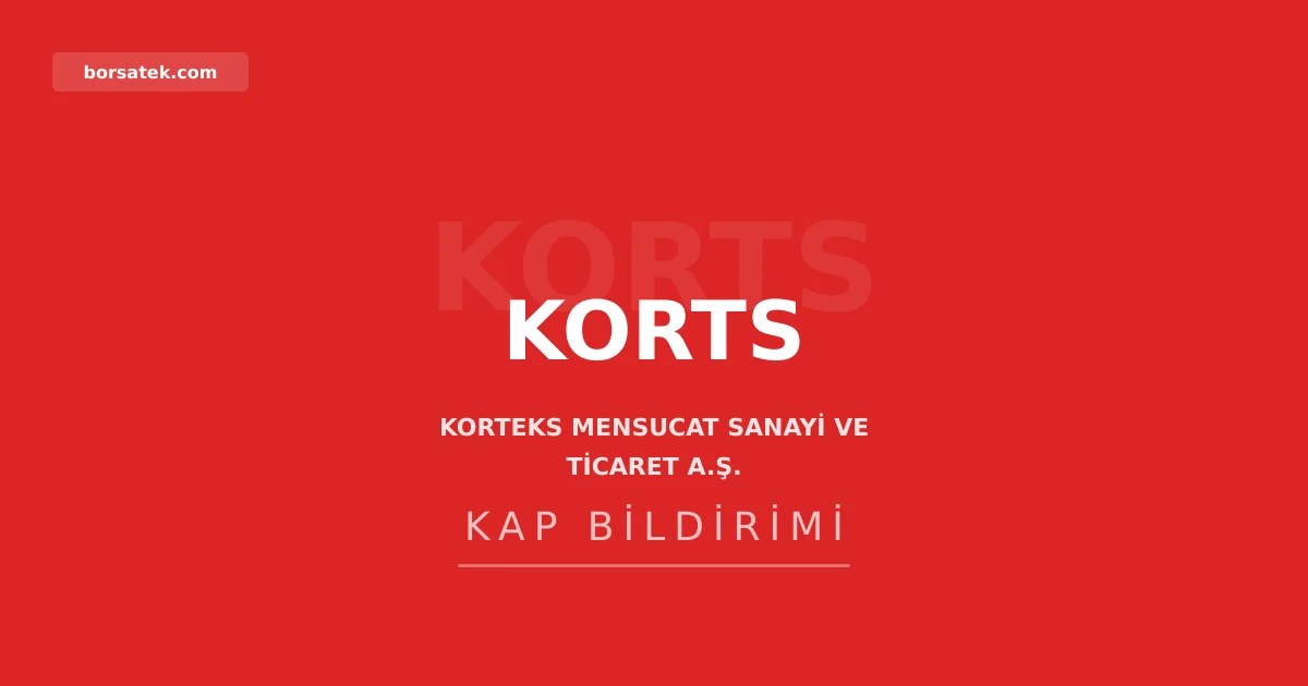 Korteks Mensucat'ta grev sona erdi Borsatek