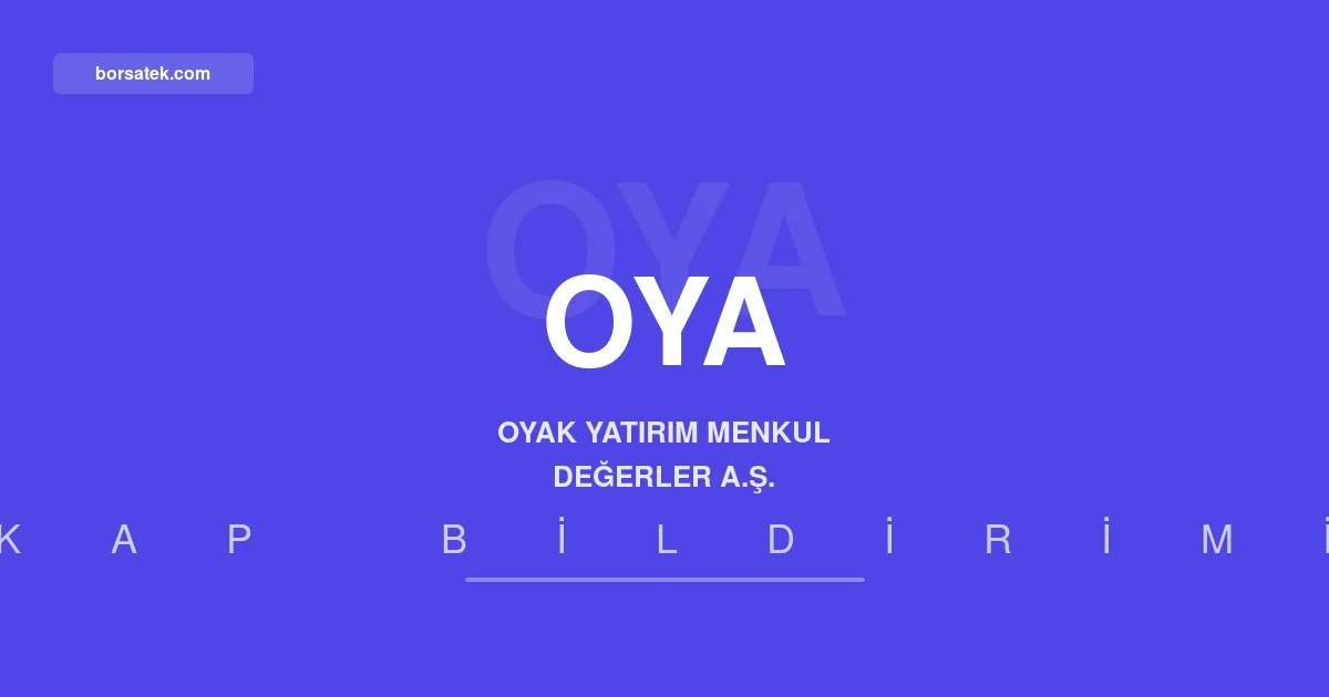 Oyak Yatฤฑrฤฑm'dan รitlekรงi Maฤazacฤฑlฤฑk halka arzฤฑna iliลkin analist raporu Borsatek