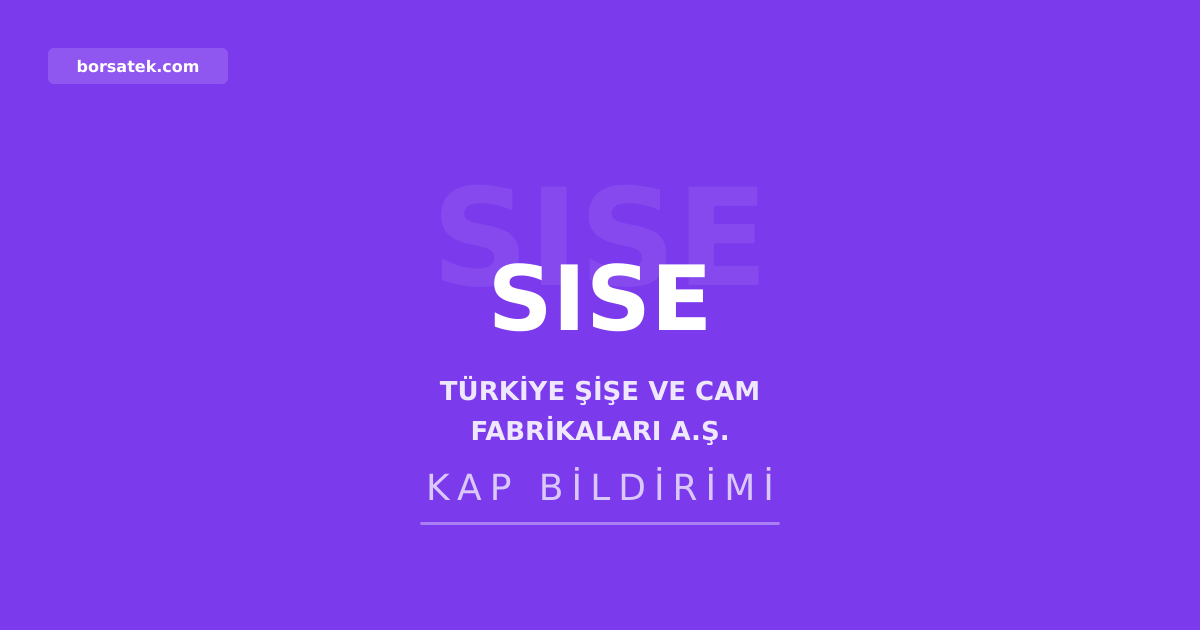 ลiลecam'dan baฤlฤฑ ortaklฤฑklarla ilgili kapsamlฤฑ bildirim Borsatek
