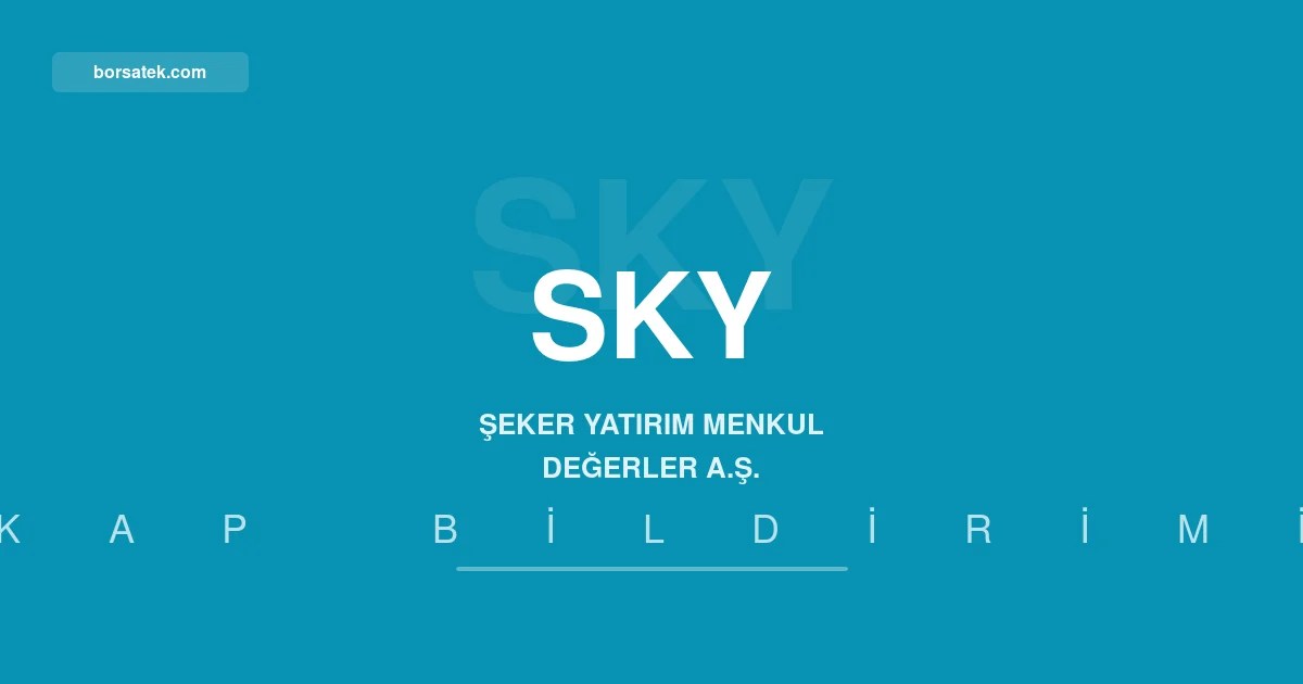 Şeker Yatırım 167,9 milyon TL net zararla kapattı; toplam varlıklar 2,78 milyar TL'ye geriledi Borsatek
