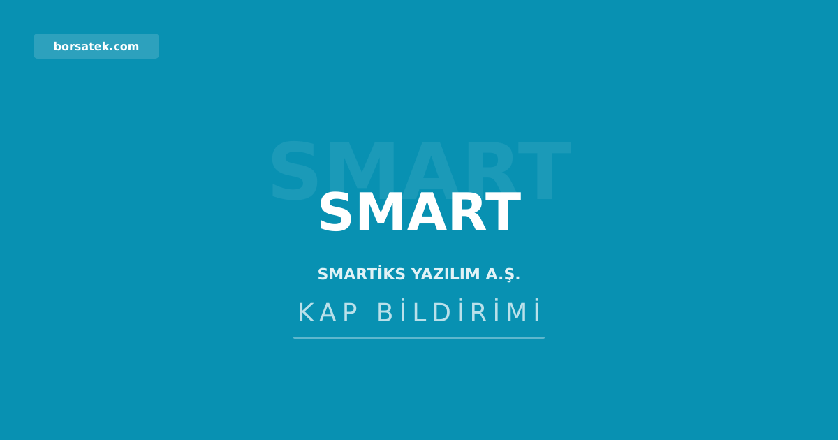 Smartiks Yazฤฑlฤฑm'ฤฑn birleลme baลvurusu SPK tarafฤฑndan reddedildi Borsatek