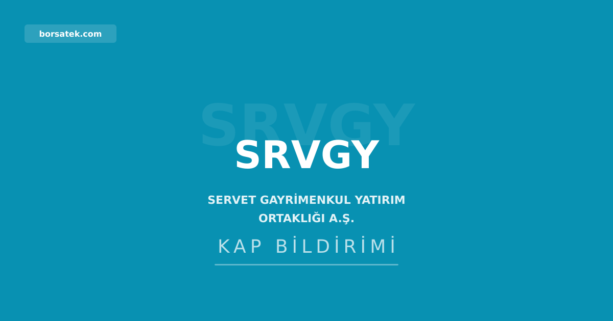 Servet GYO'da iki baฤฤฑmsฤฑz yรถnetim kurulu รผyesi istifa etti Borsatek