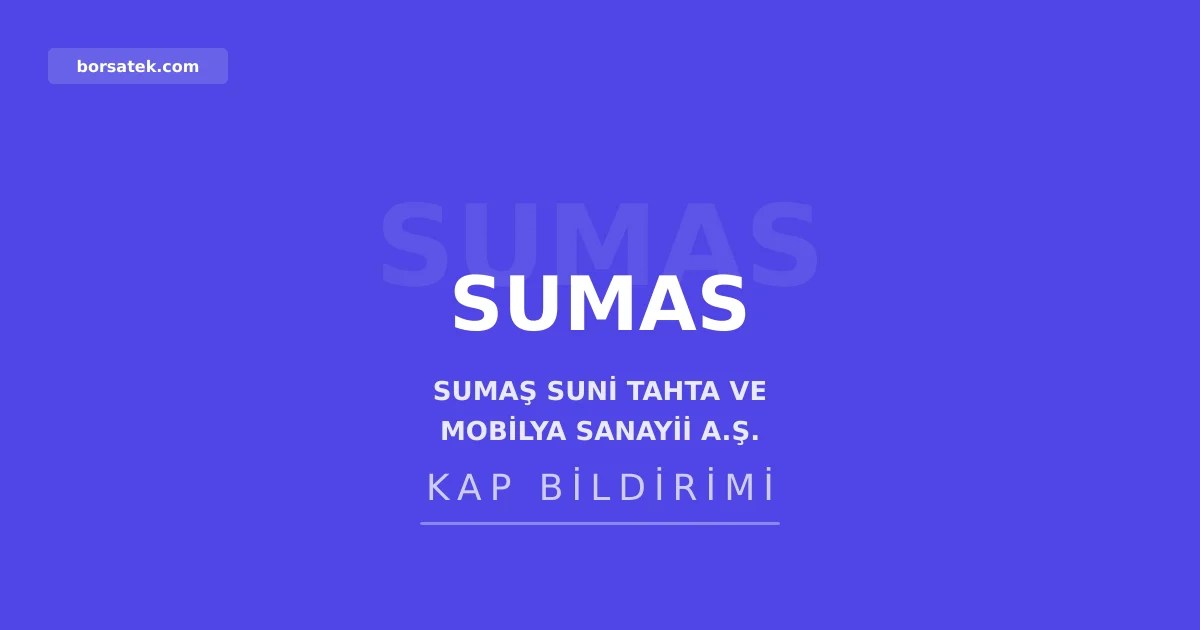 Sumaล 33,6 milyon TL net zarar aรงฤฑkladฤฑ Borsatek