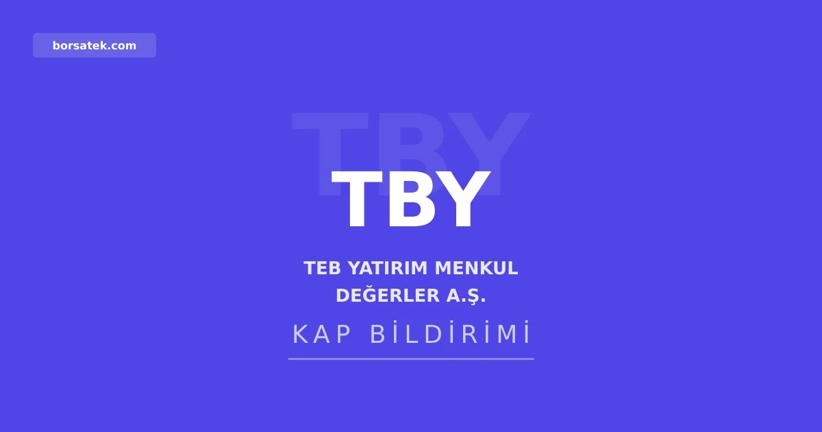 TEB Yatฤฑrฤฑm, BNP Paribas'ฤฑn varantlarฤฑ iรงin piyasa yapฤฑcฤฑ olarak belirlendi Borsatek