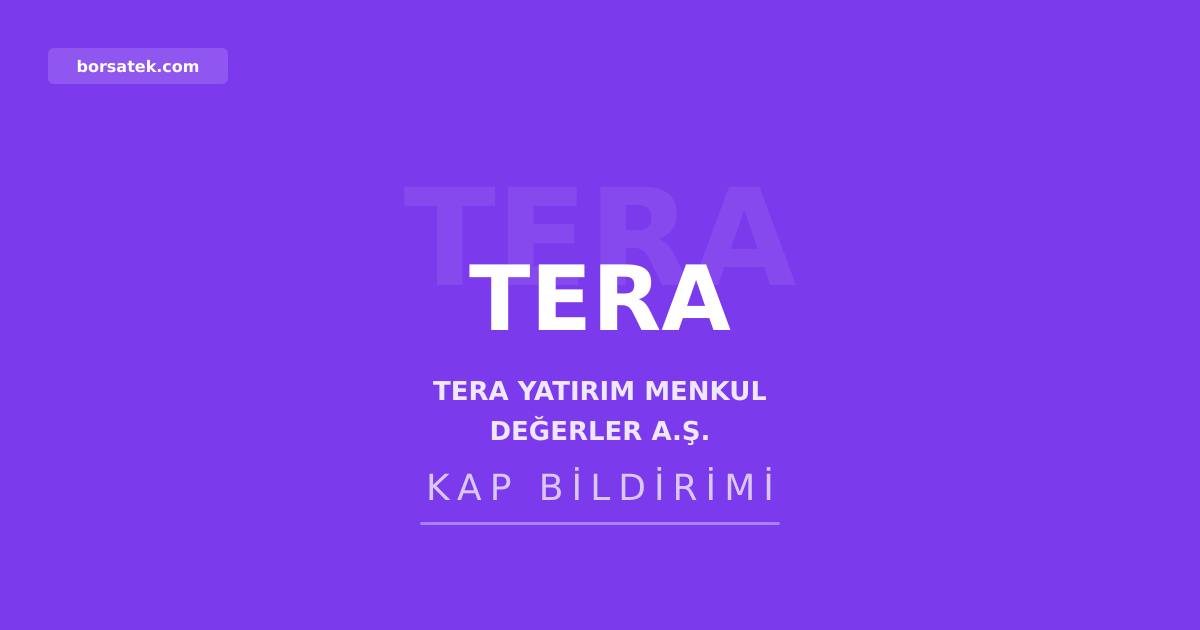 ลA-RA Enerji halka arz izahnamesinin ek belgesi yayฤฑmlandฤฑ Borsatek