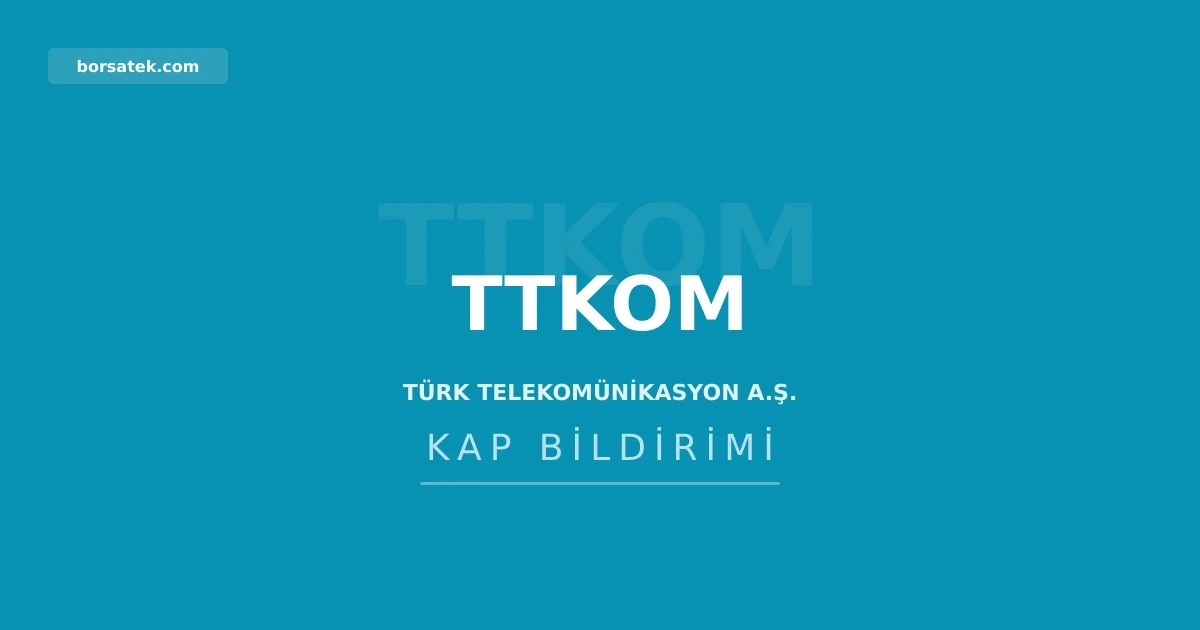 Türk Telekom varlık kiralama şirketi kuruyor Borsatek