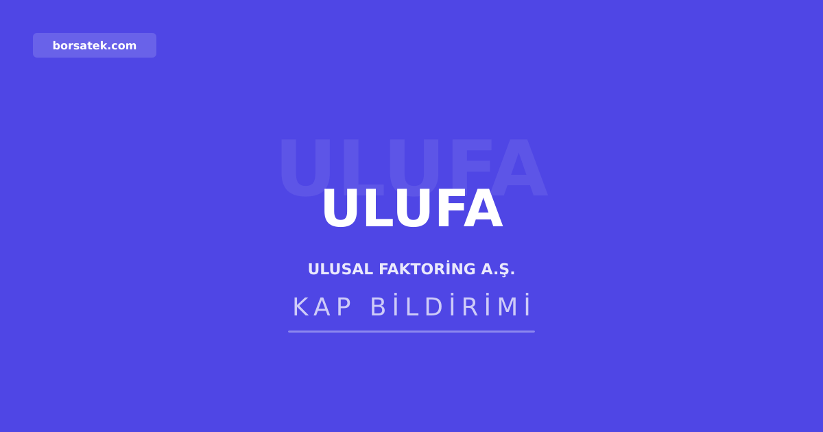 Ulusal Faktoring'de yönetici sorumluluk sigortası yenilendi Borsatek