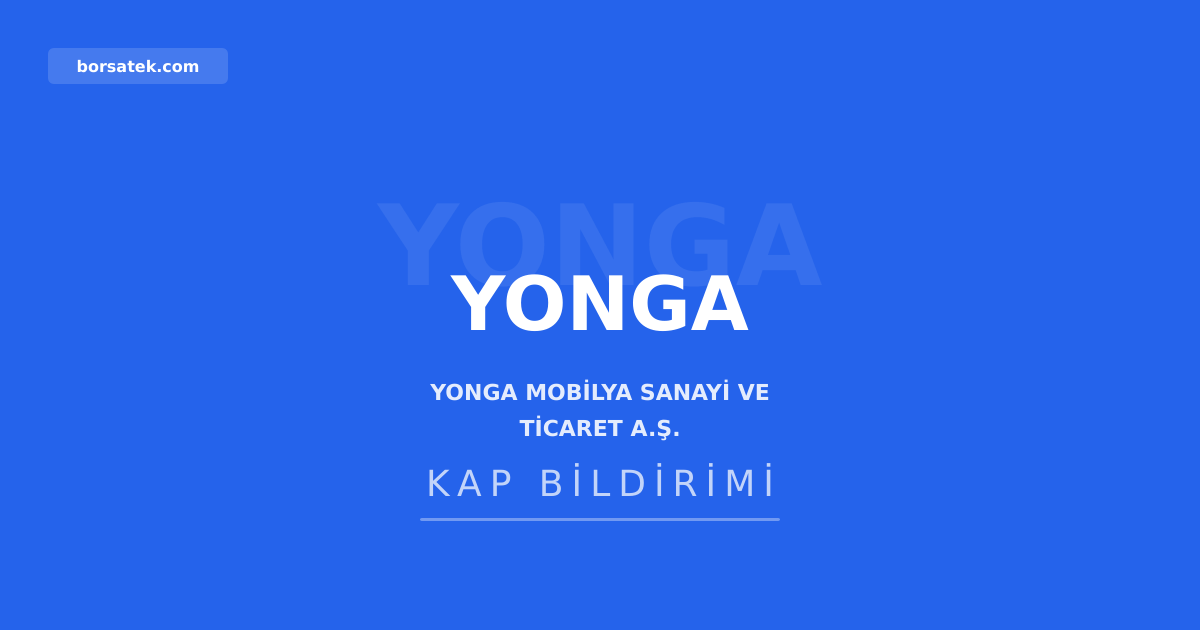 Yonga Mobilya ve Türk Ağaç-İş sendikasından toplu iş sözleşmesi Borsatek