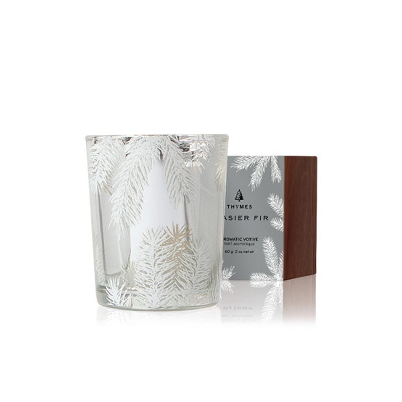 Thymes Frasier Fir Statement Boxed Votive Candle Borsheims